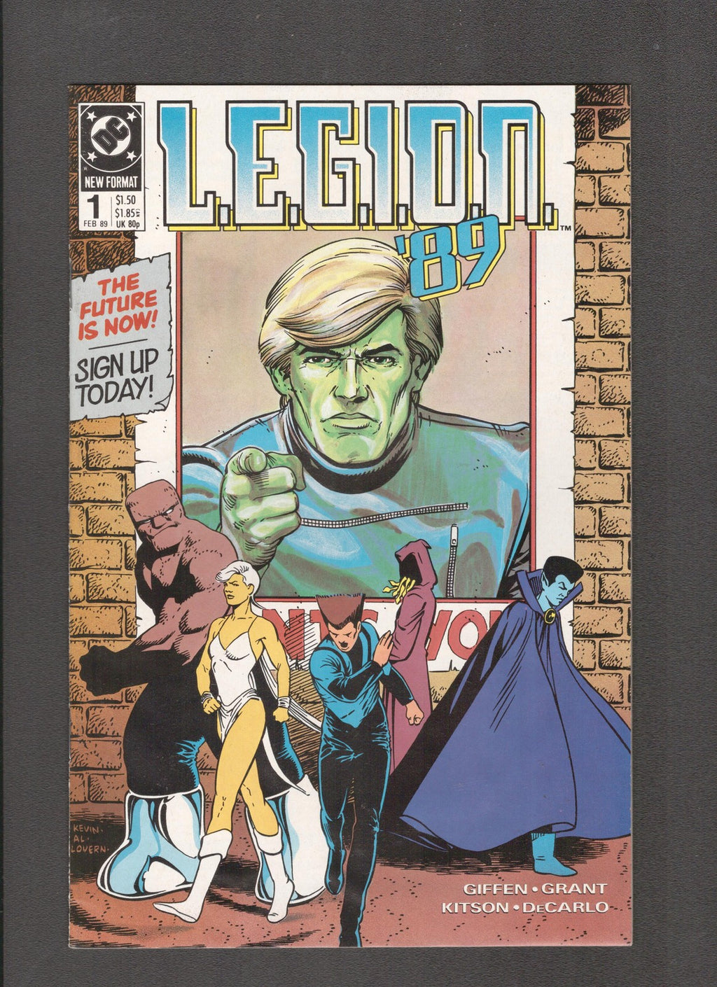 L.E.G.I.O.N. #1 (1989) Mike DeCarlo DC Comics