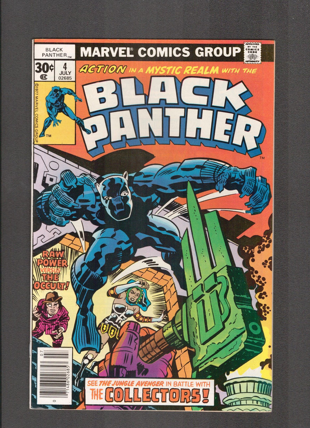 Black Panther #4 (1977) Jack Kirby Marvel Comics