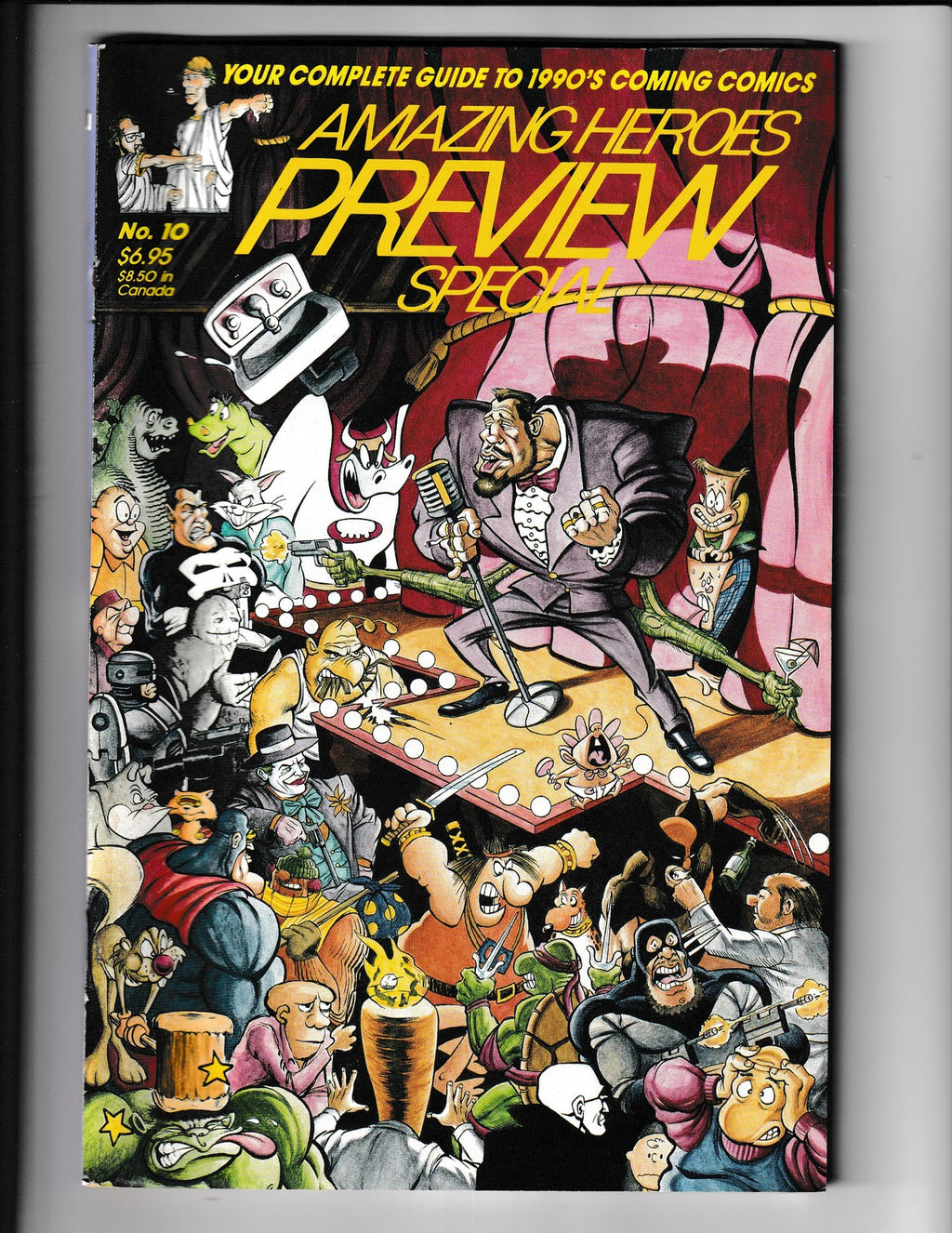 Amazing Heroes Preview Special #10 (1990) Fantagraphics Comics