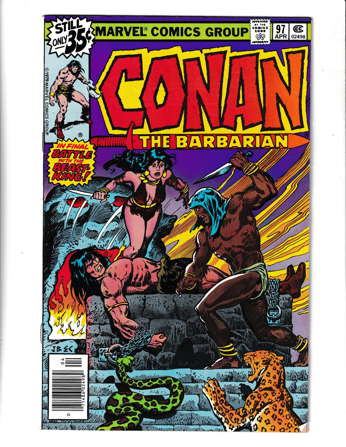 Conan the Barbarian #97 (1979) Marvel Comics