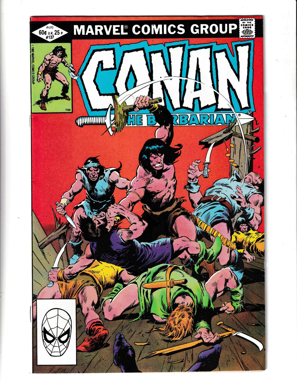 Conan the Barbarian #137 (1982) Marvel Comics SKU:2948