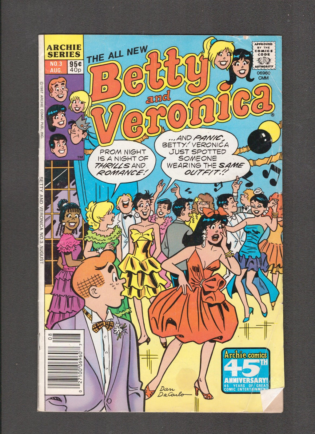 Betty and Veronica #3 (1987) Archie Comics