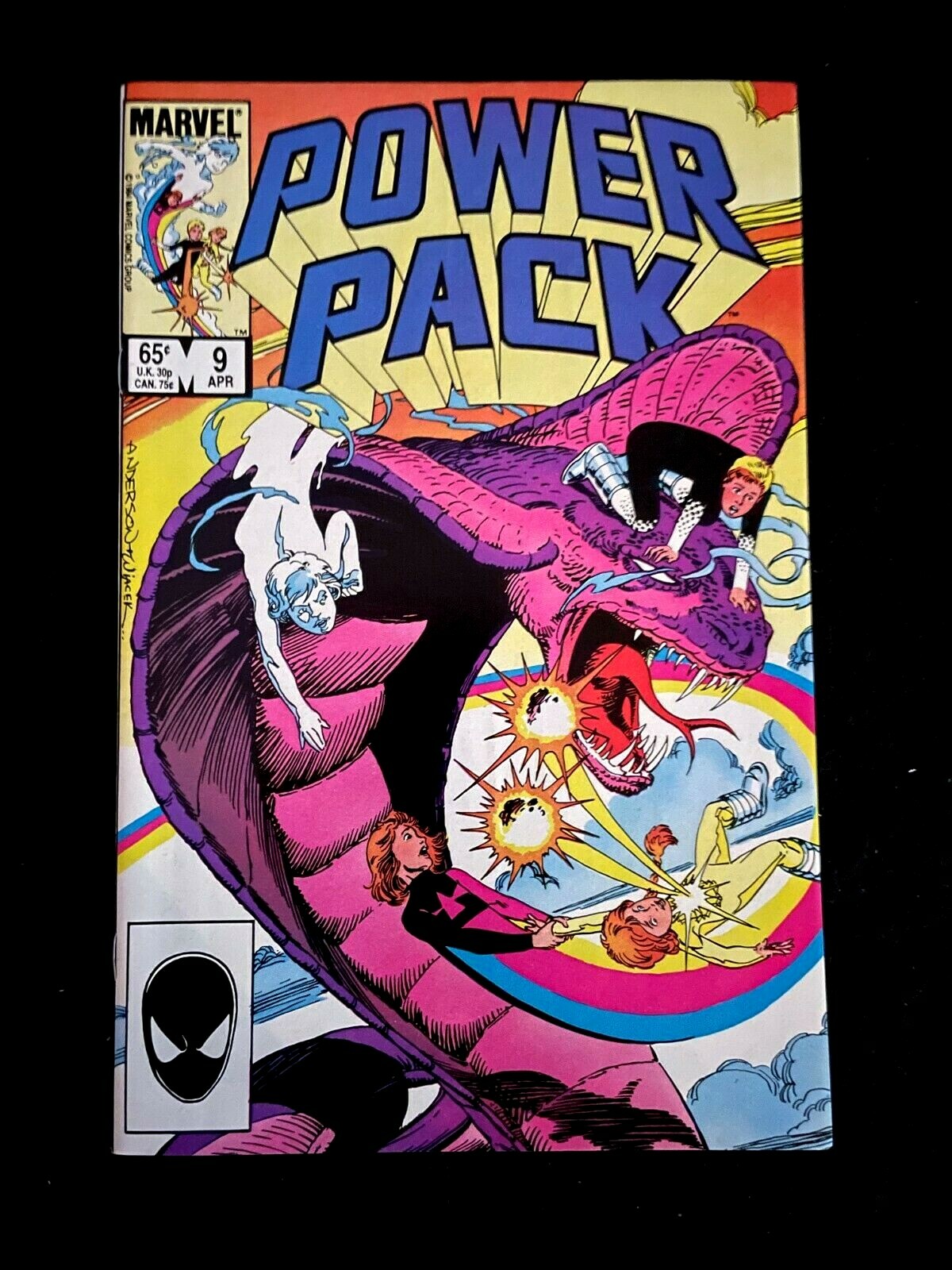 Power Pack #9 1985 - HIGH GRADE