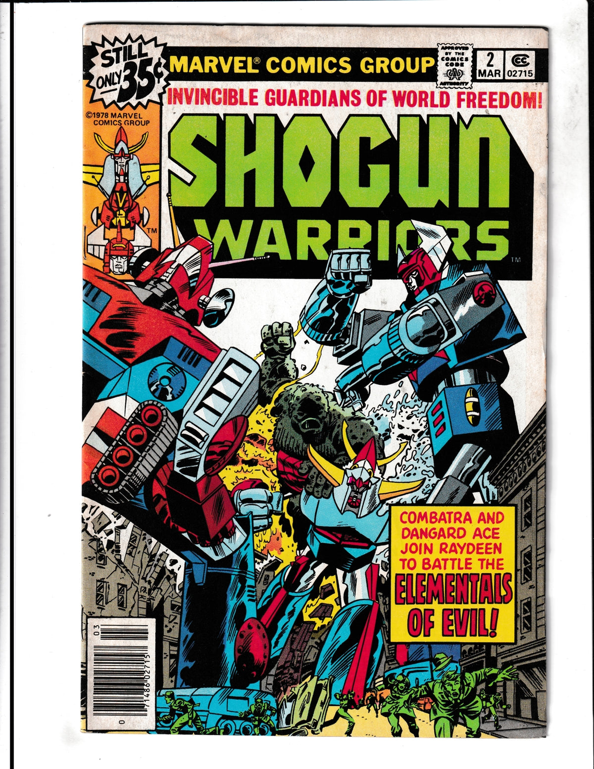 Shogun Warriors #2 (1979) Marvel Comics SKU:1388