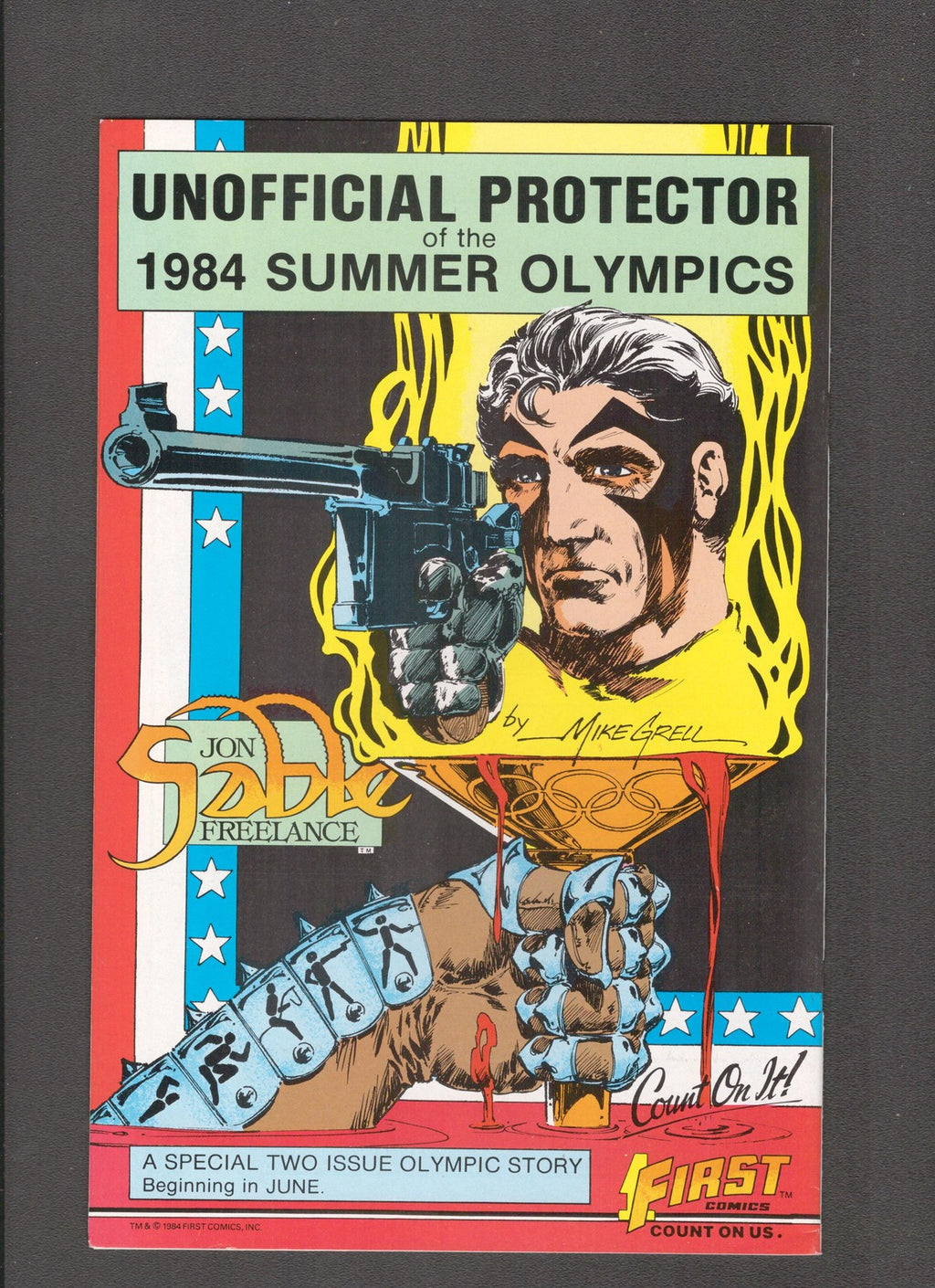 Grim Jack #2 (1984) Higher Grade - Timothy Truman First Comics