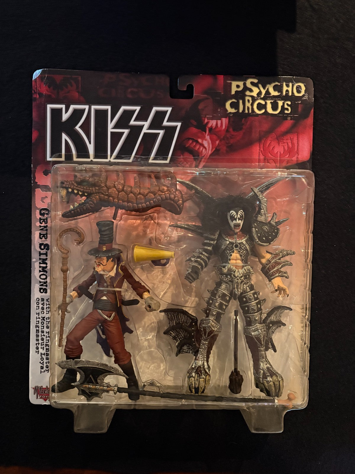 Complete Set of 4 KISS Psycho Circus Action Figures 1998 McFarlane NIB
