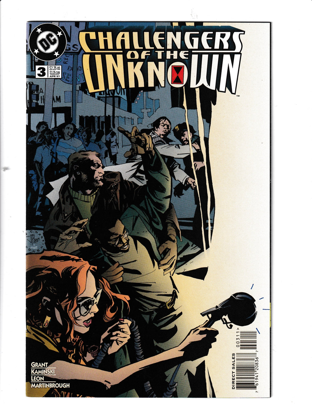 Challengers of the Unknown #3 (1997) Higher Grade DC Comics