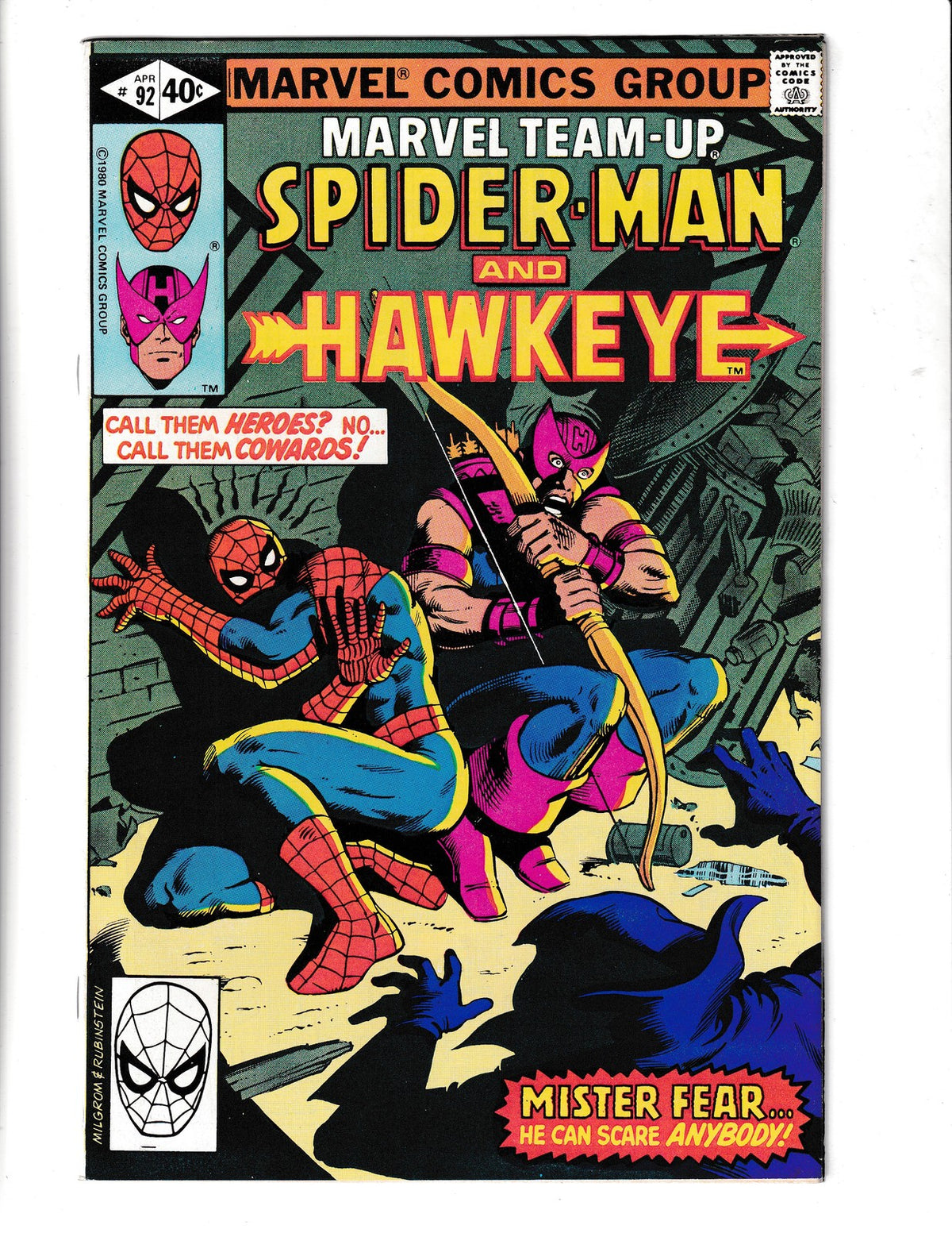 Marvel Team-Up #92 (1980) Marvel Comics