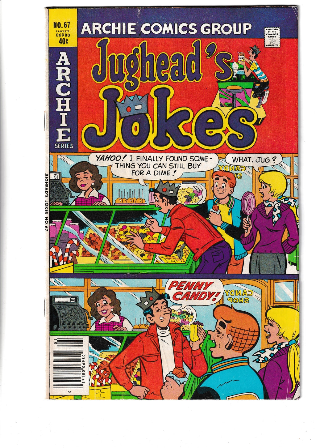 Jughead's Jokes #67 (1980)Archie Comics