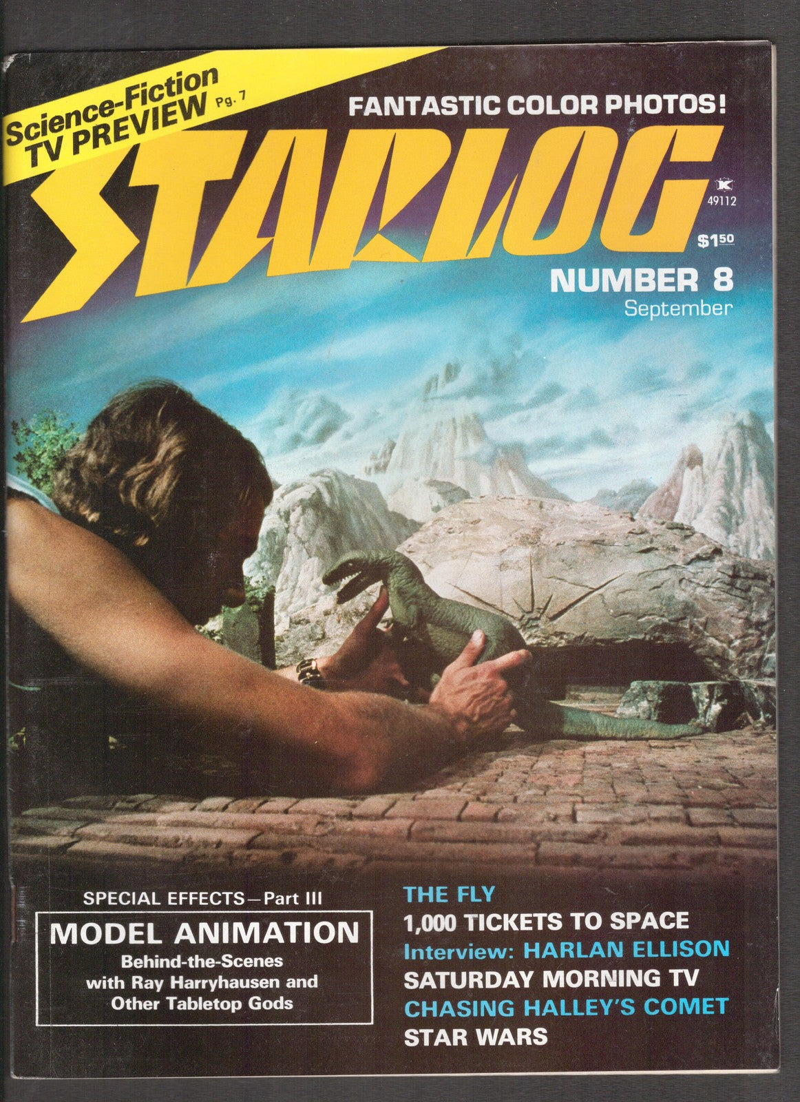 Starlog Magazine #8 (1977) Sci-Fi  Comics