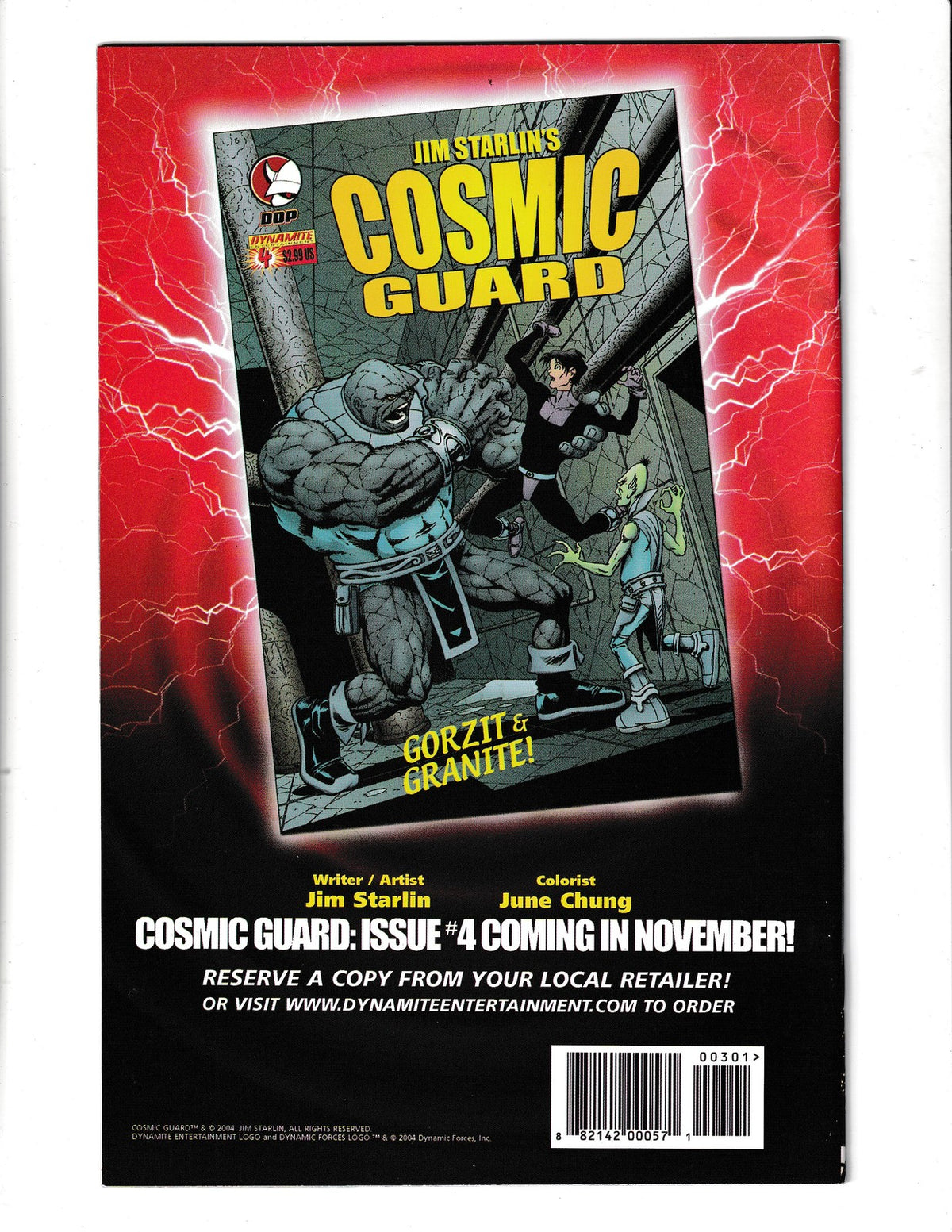 Cosmic Guard #3 (2004) Believe! Devil's Due Comics