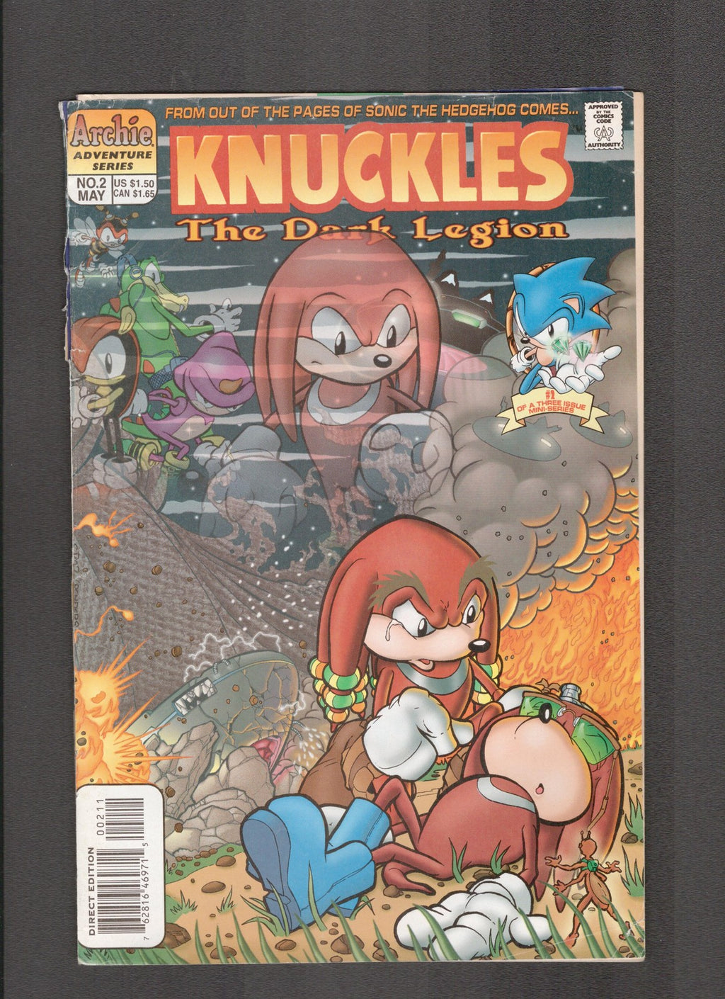 Knuckles #2 (1997) Archie Comics
