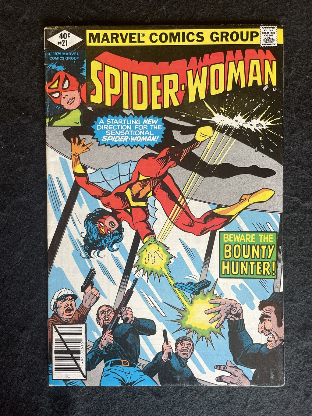 Spider Woman #21 "Beware the Spider-Woman -- Bounty Hunter!" Dec '79