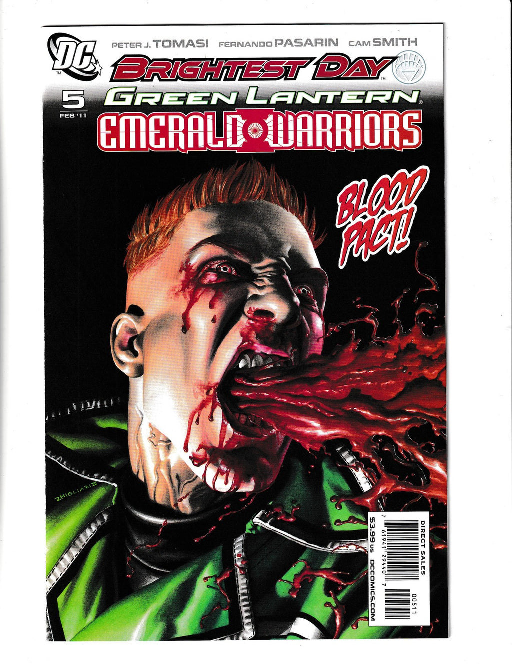 Green Lantern: Emerald Warriors #5 (2011) DC Comics