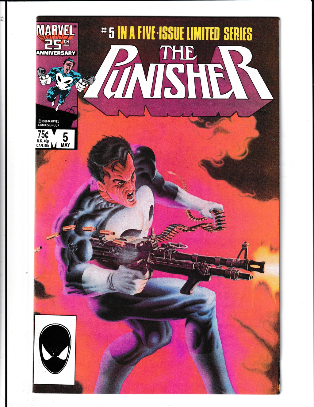 Punisher #5 (1986) Marvel Comics SKU:698