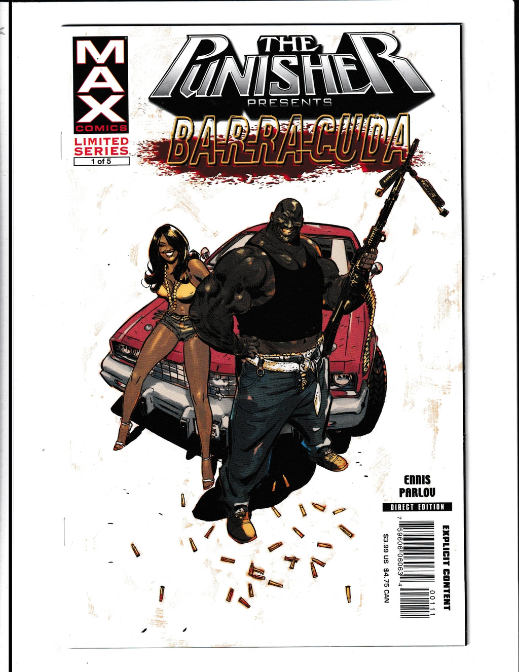 Punisher Presents: Barracuda #1 (2007) Marvel Comics