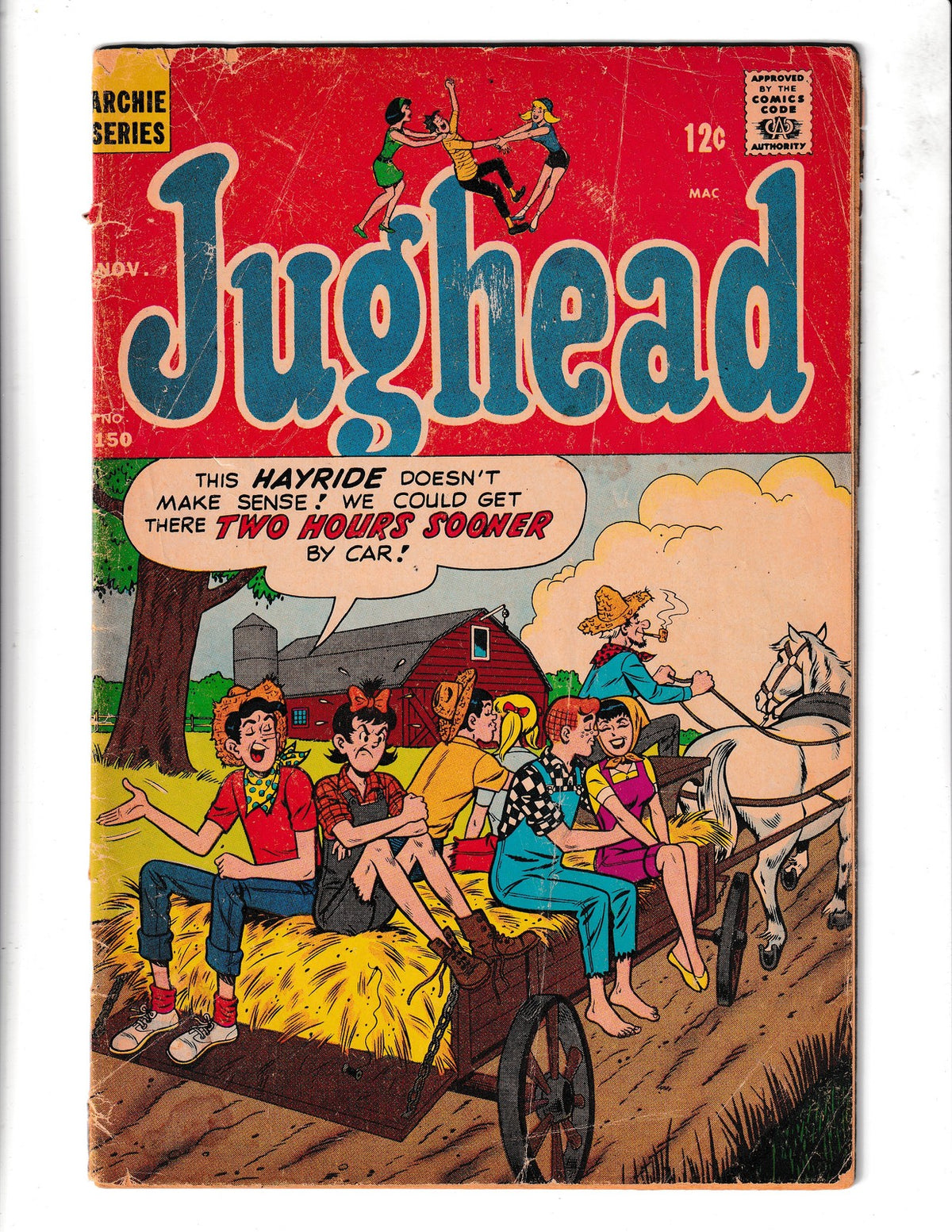 Jughead #150 (1967) Archie Comics