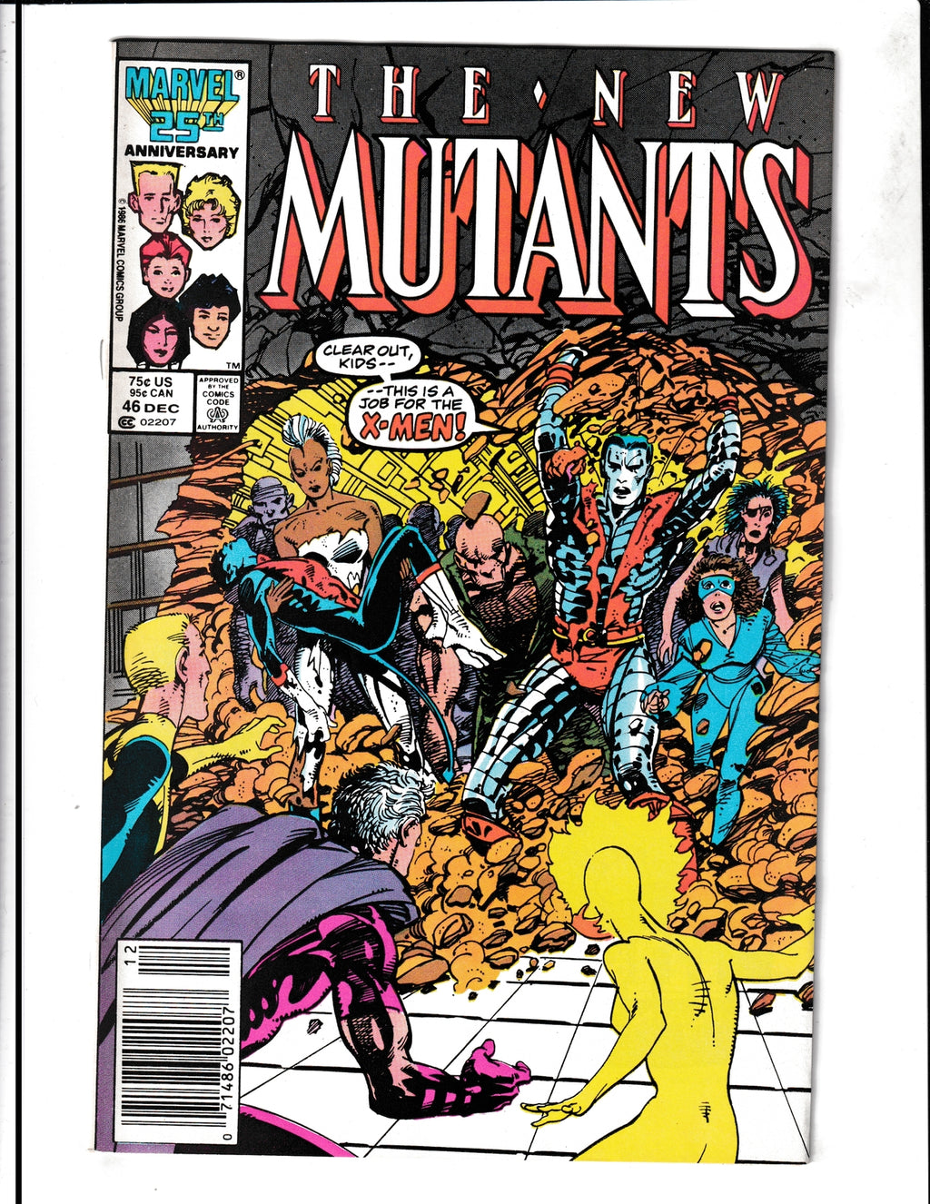 New Mutants #46 (1986) Marvel Comics SKU:1414