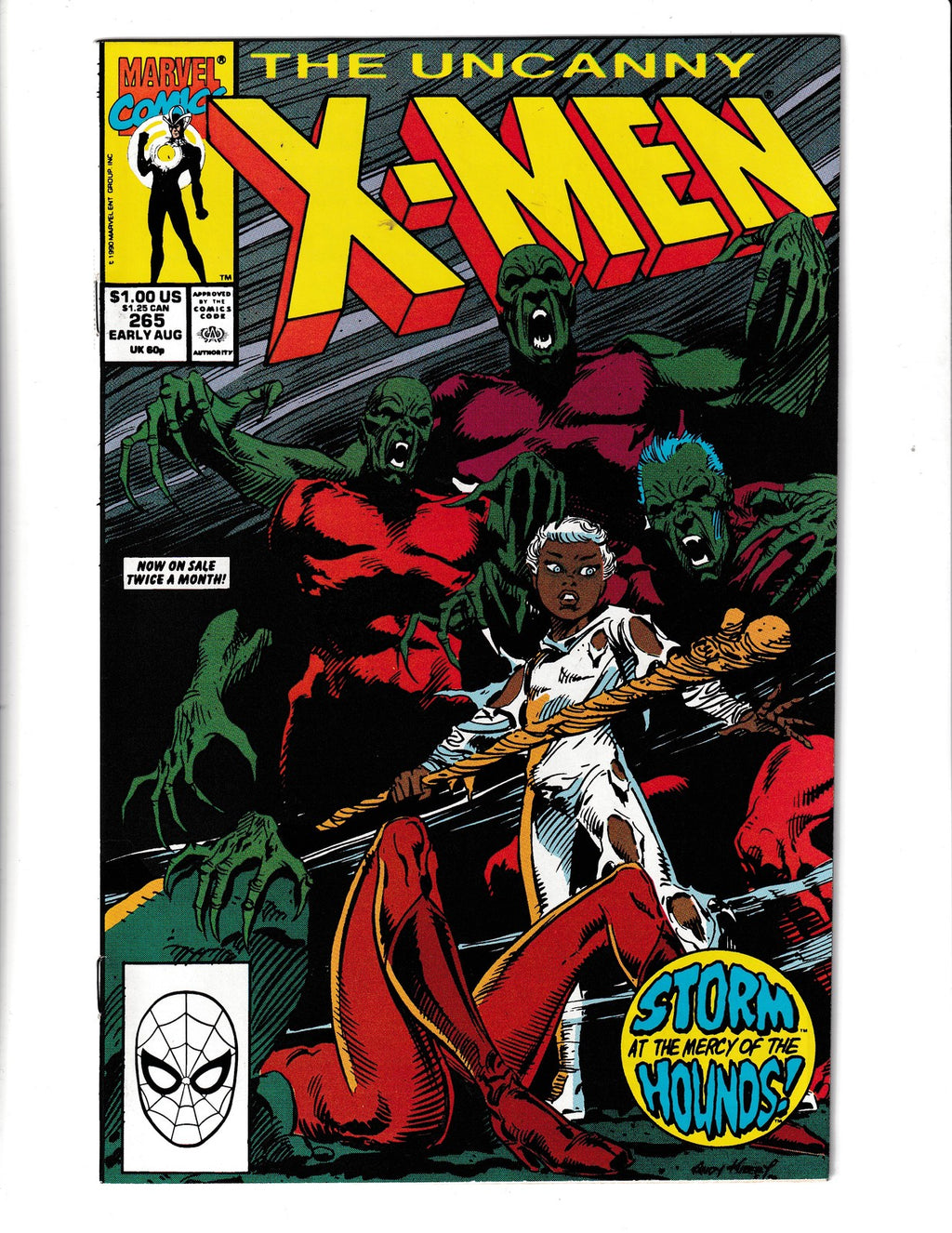 Uncanny X-Men #265 (1990) Marvel Comics SKU:2459