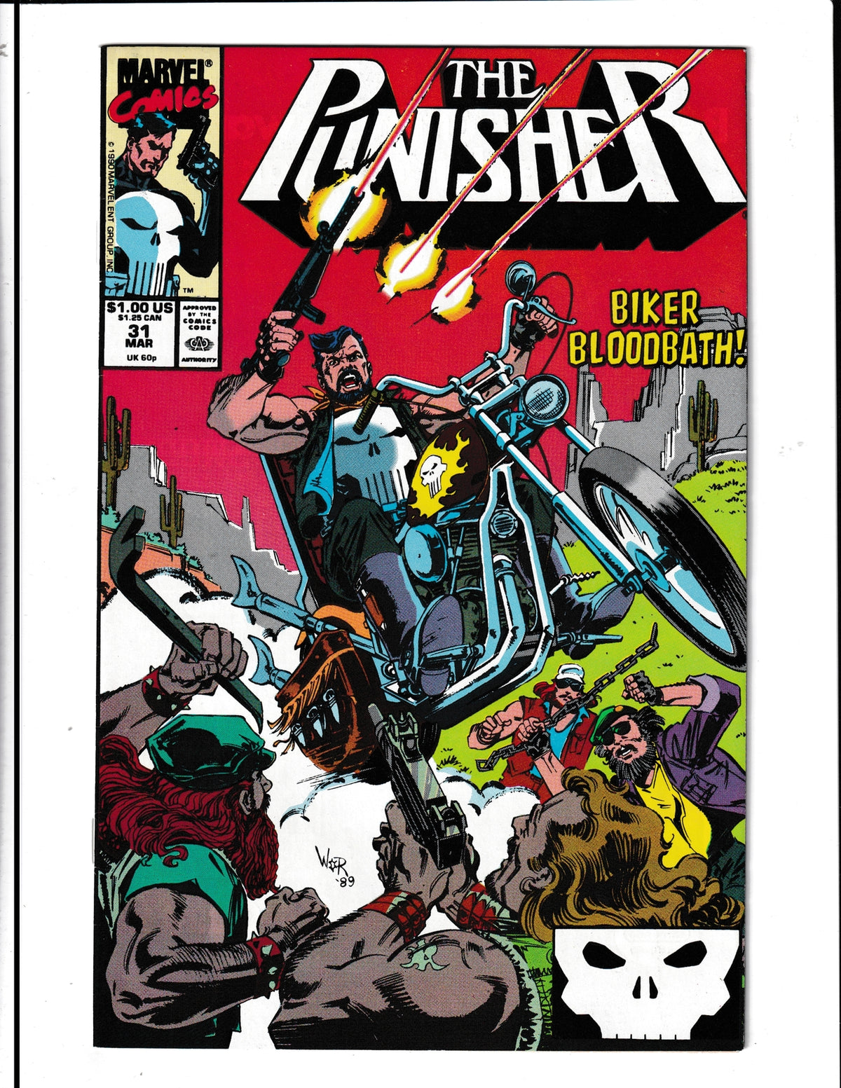 Punisher #31 (1990) Marvel Comics