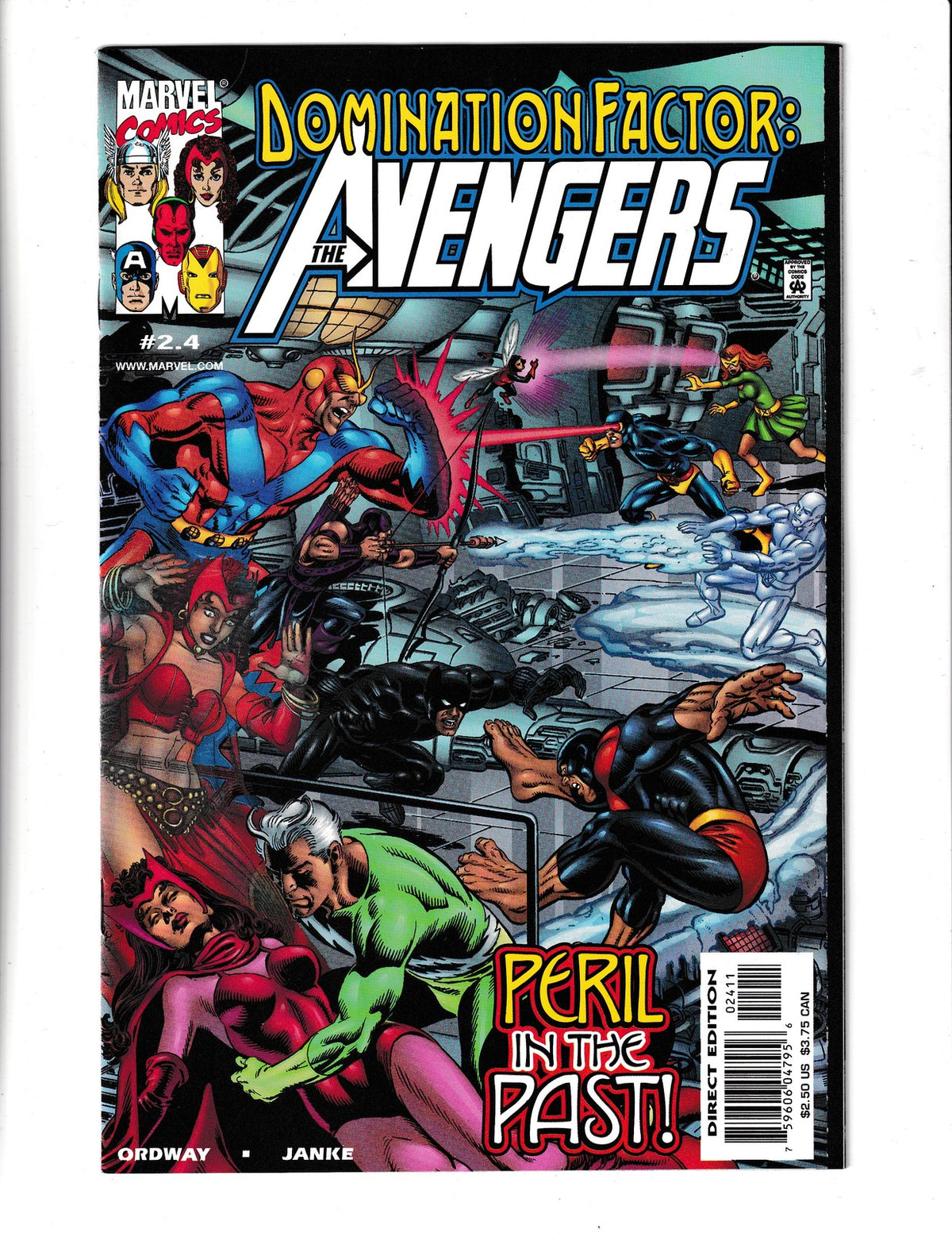 Domination Factor: Avengers #2 (1999) 2.4 Marvel Comics