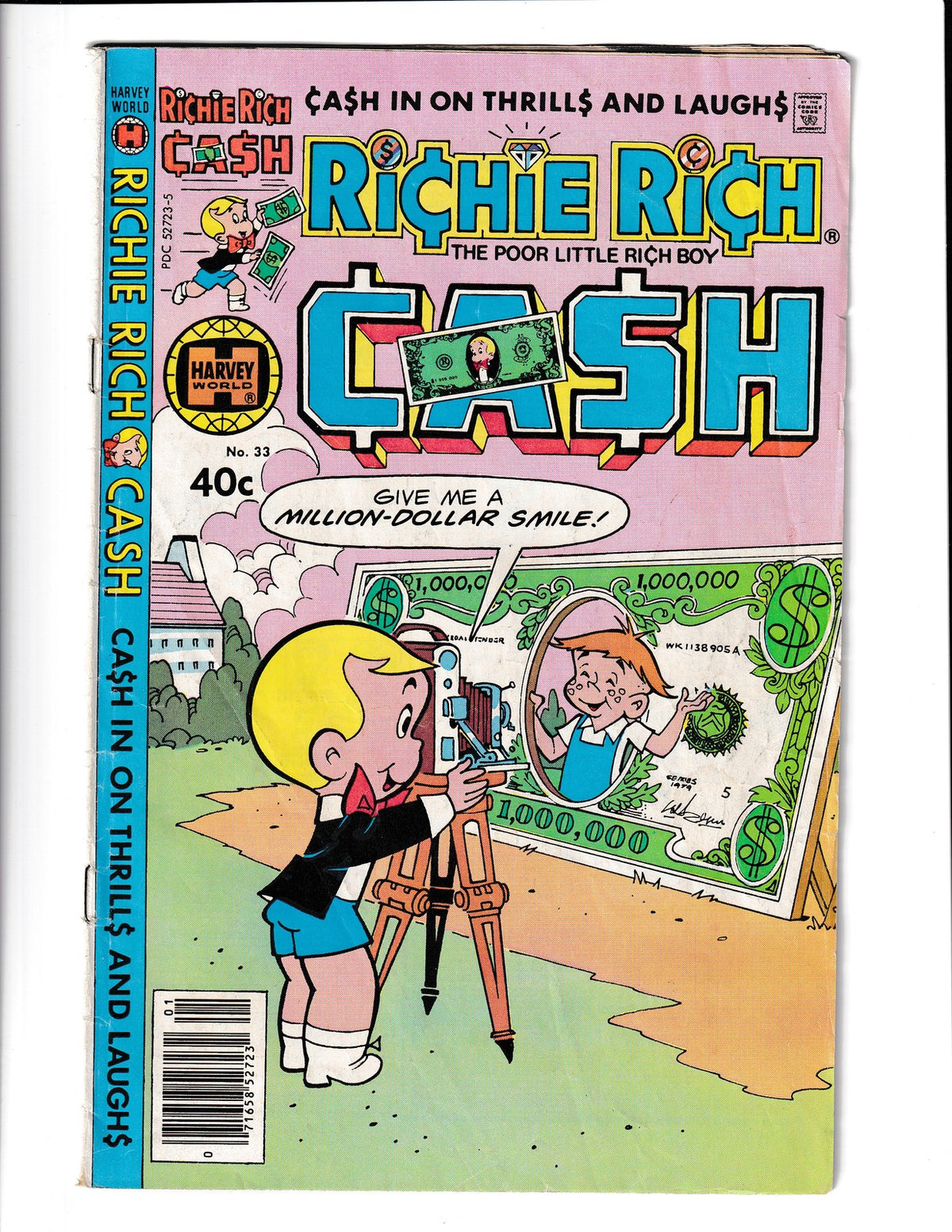 Richie Rich: Cash #33 (1980) Harvey Comics