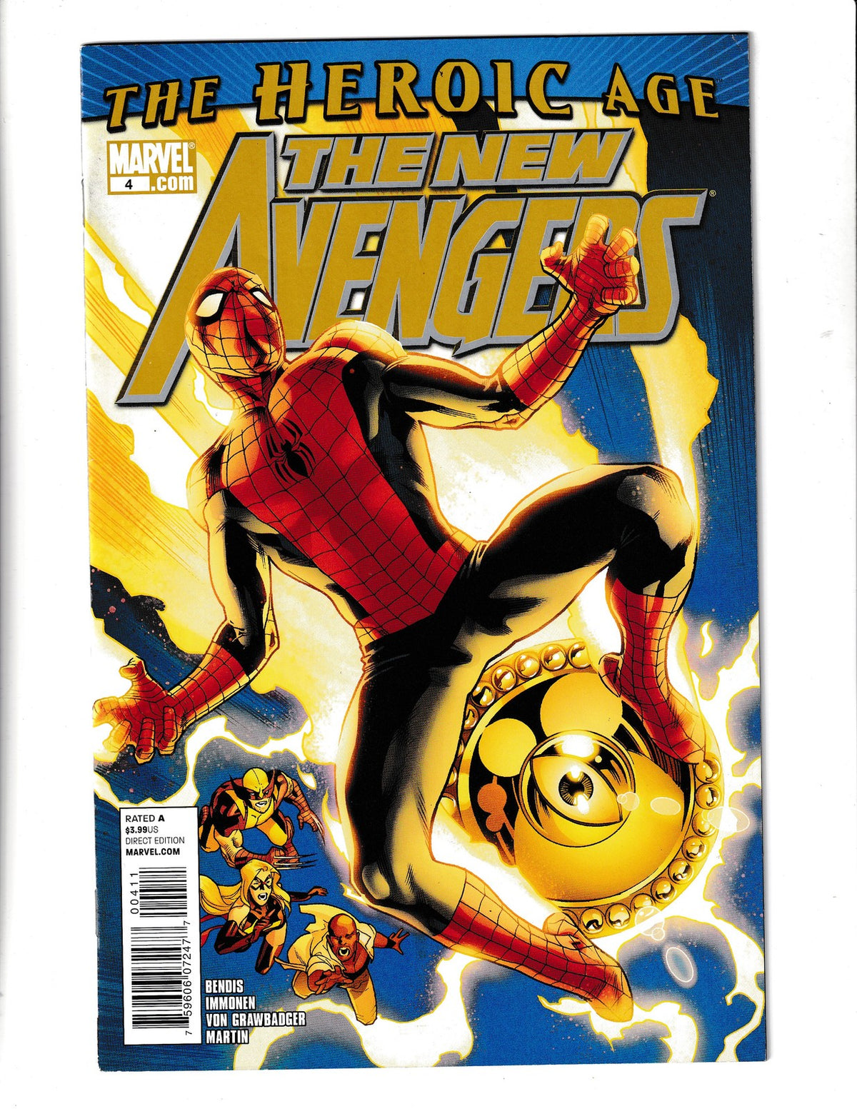 New Avengers #4 (2010) Marvel Comics