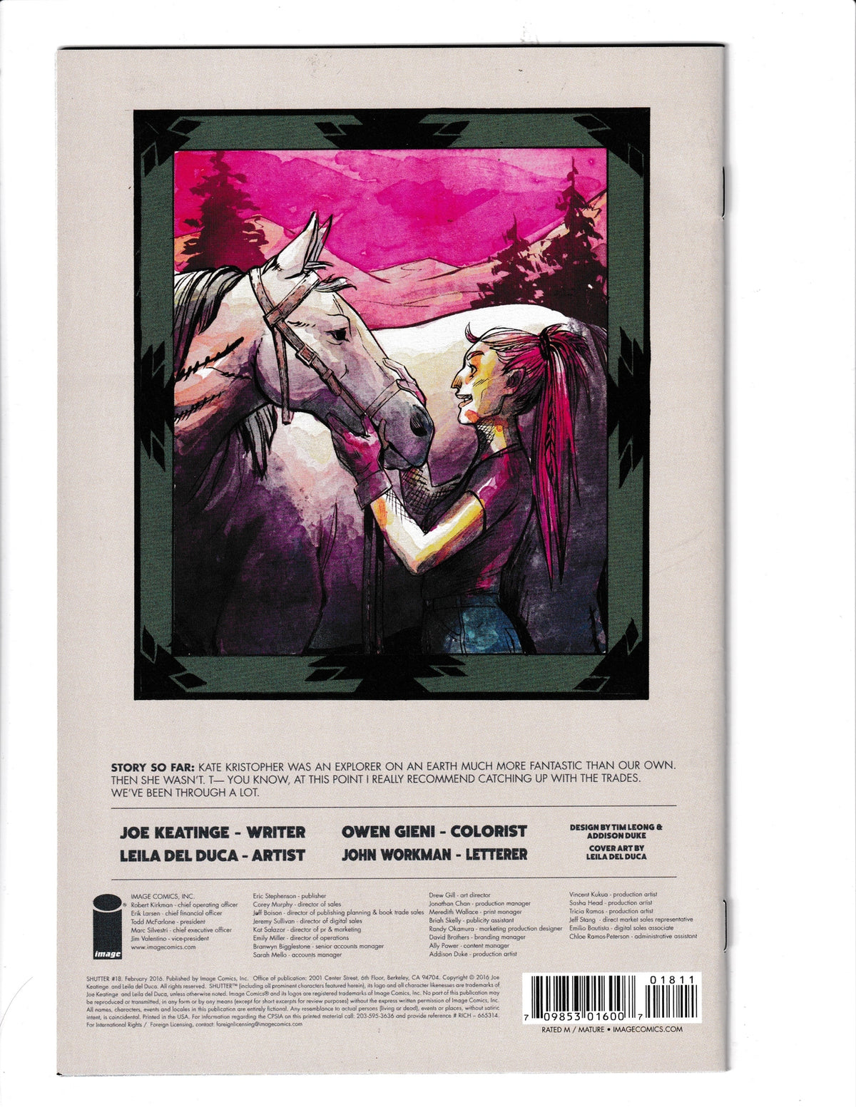 Shutter #18 (2016)Image Comics