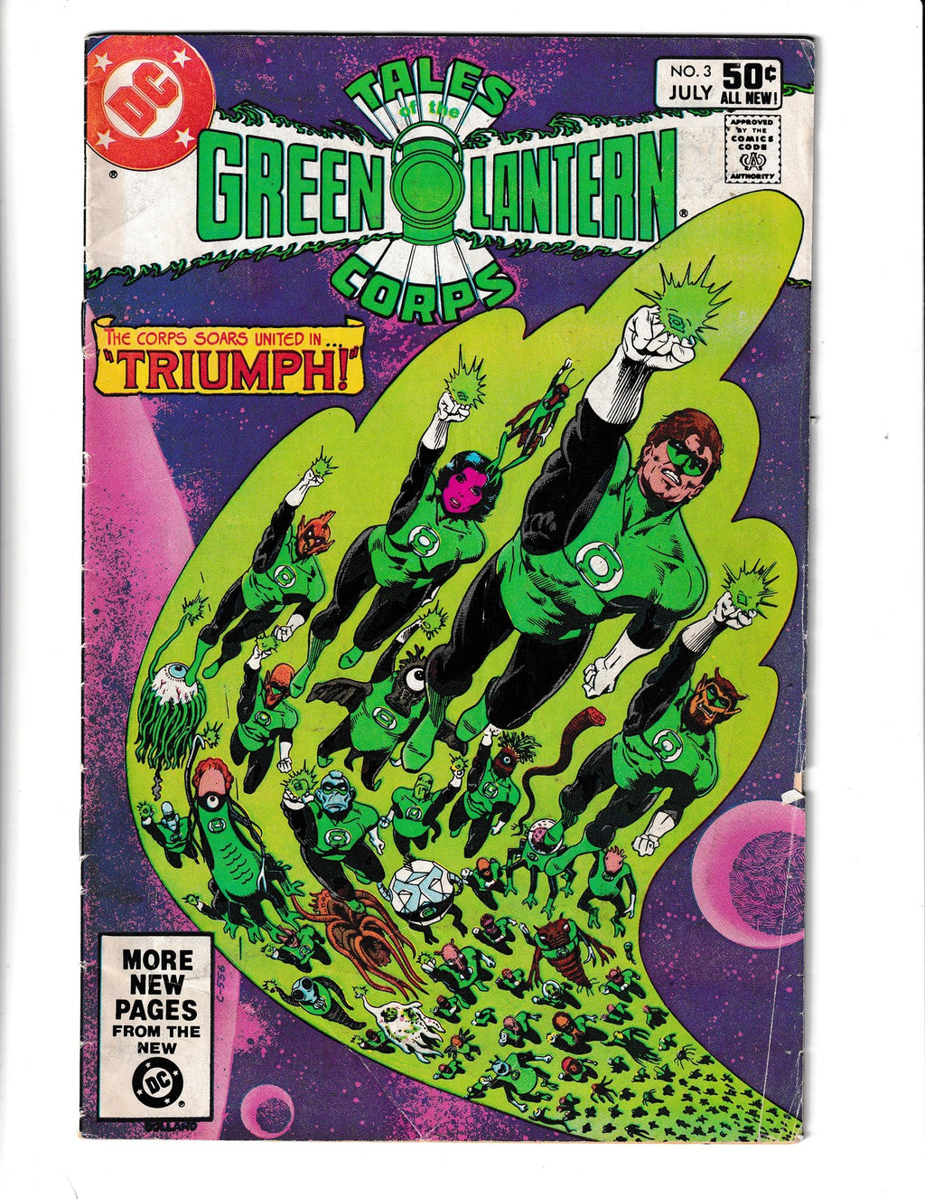Tales of the Green Lantern Corps #3 (1981) DC Comics