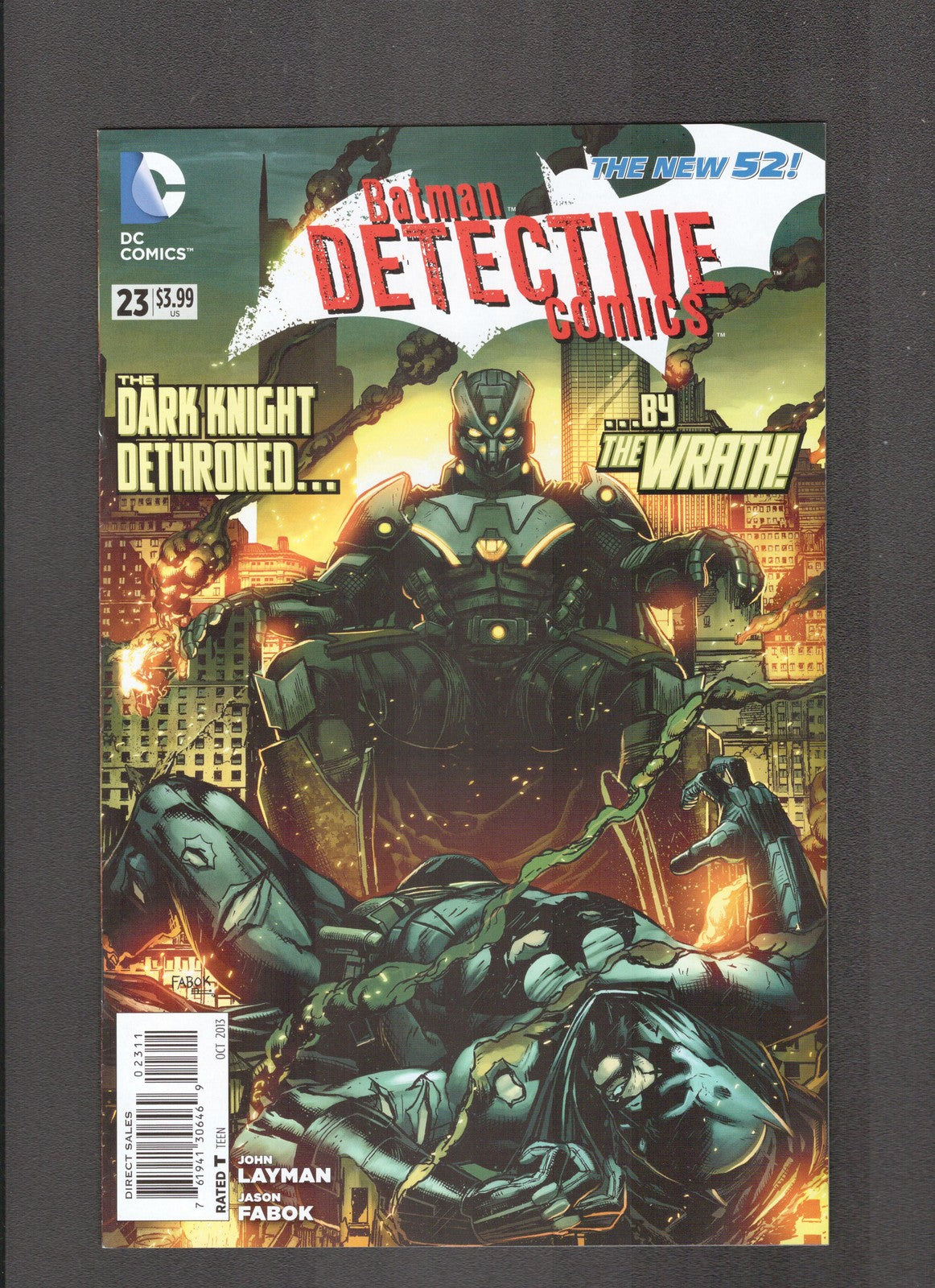 Detective Comics #23 (2013) Jason Fabok Cover DC Comics