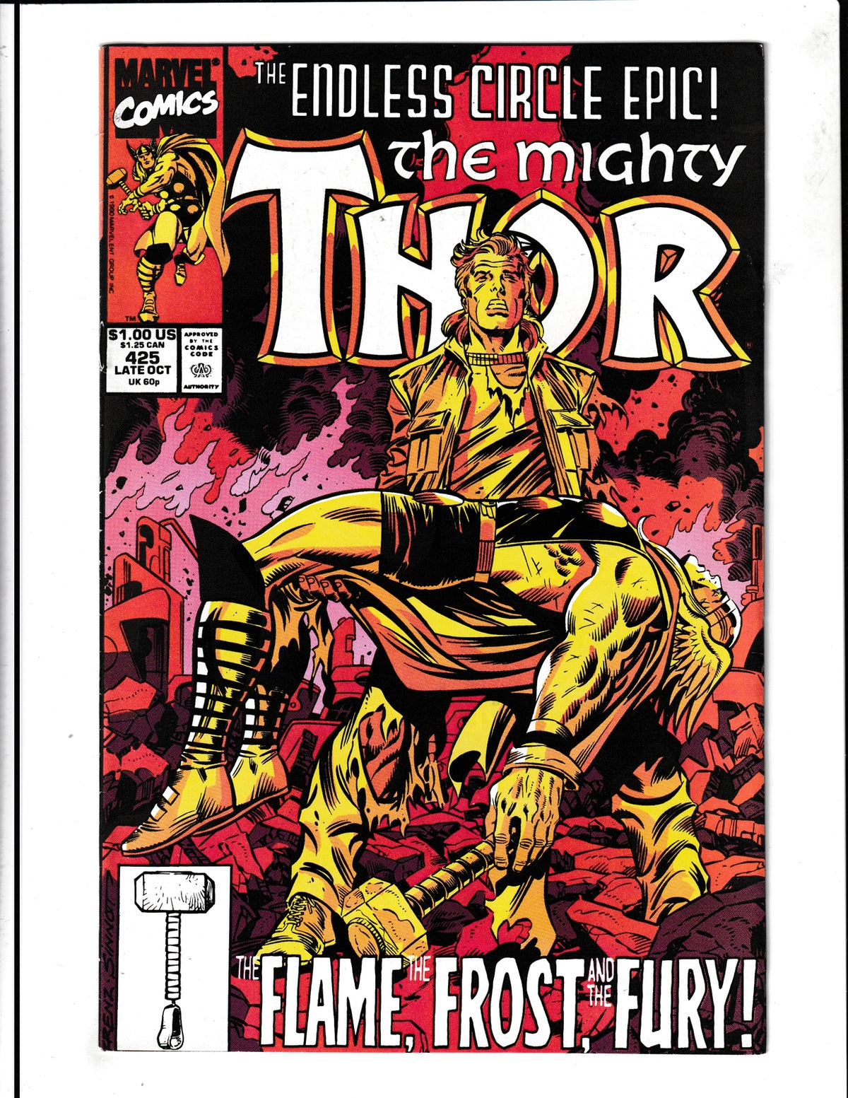 Thor #425 (1990) Marvel Comics