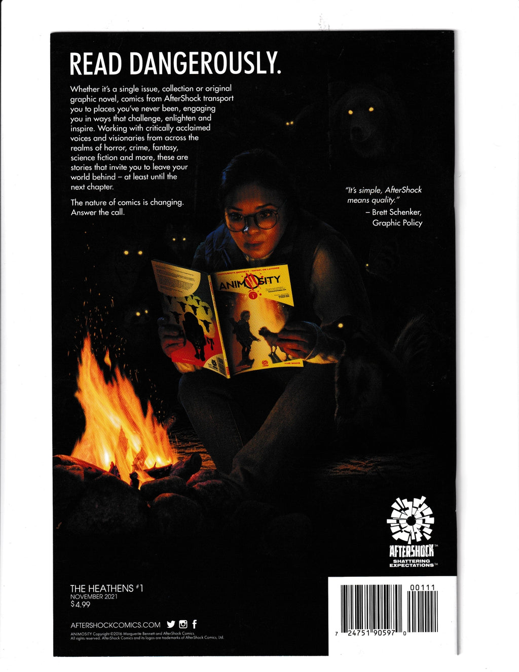 Heathens #1 (2021) Aftershock Comics