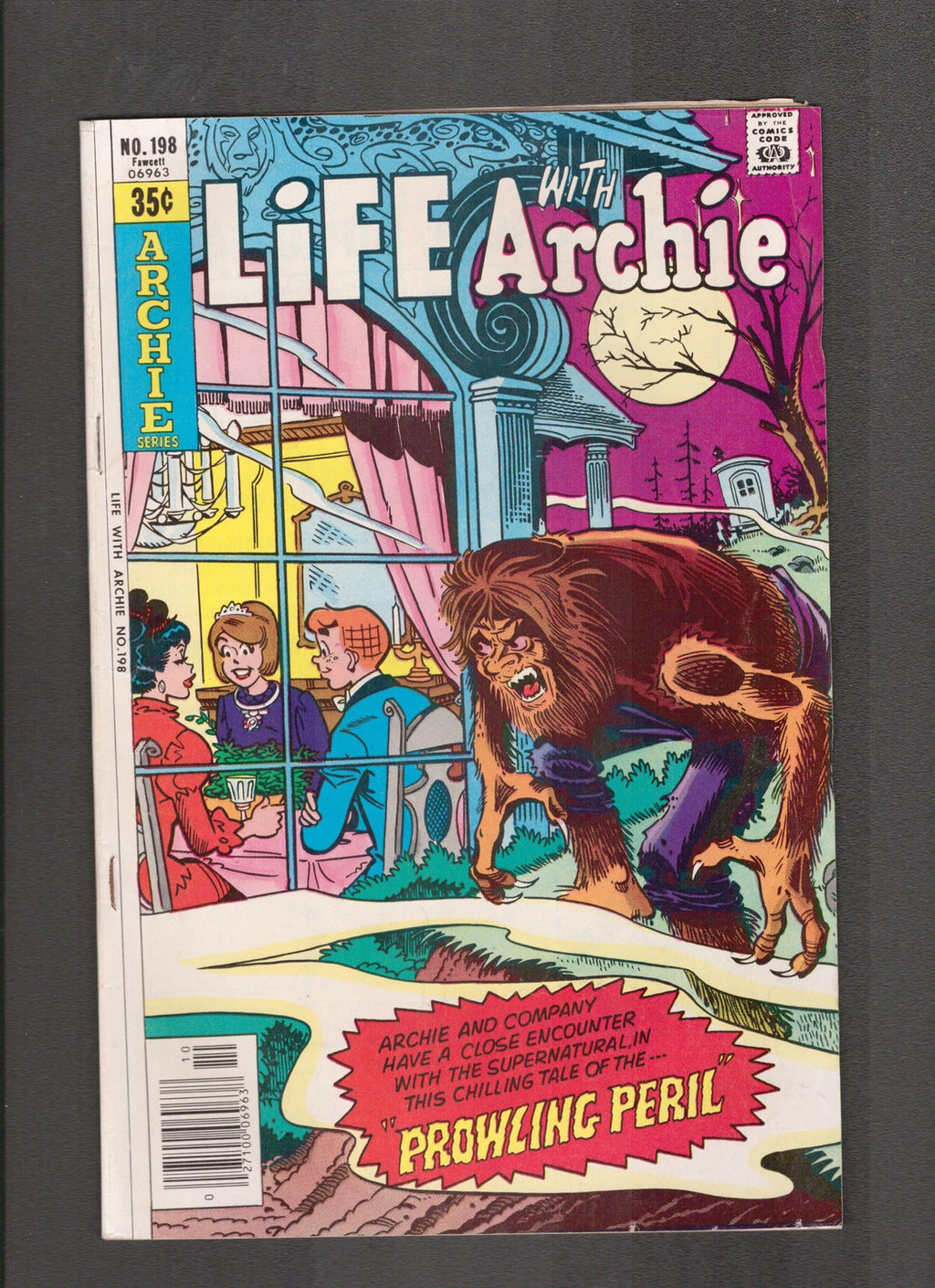 Life with Archie #198 (1978) Werewolf Archie Comics