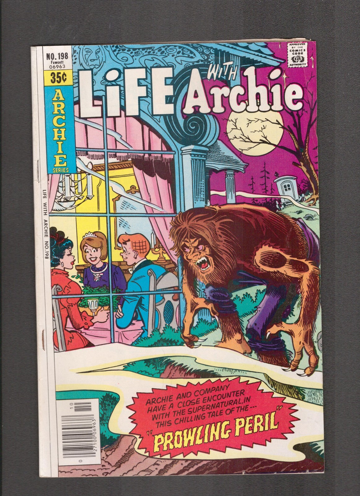 Life with Archie #198 (1978) Werewolf Archie Comics
