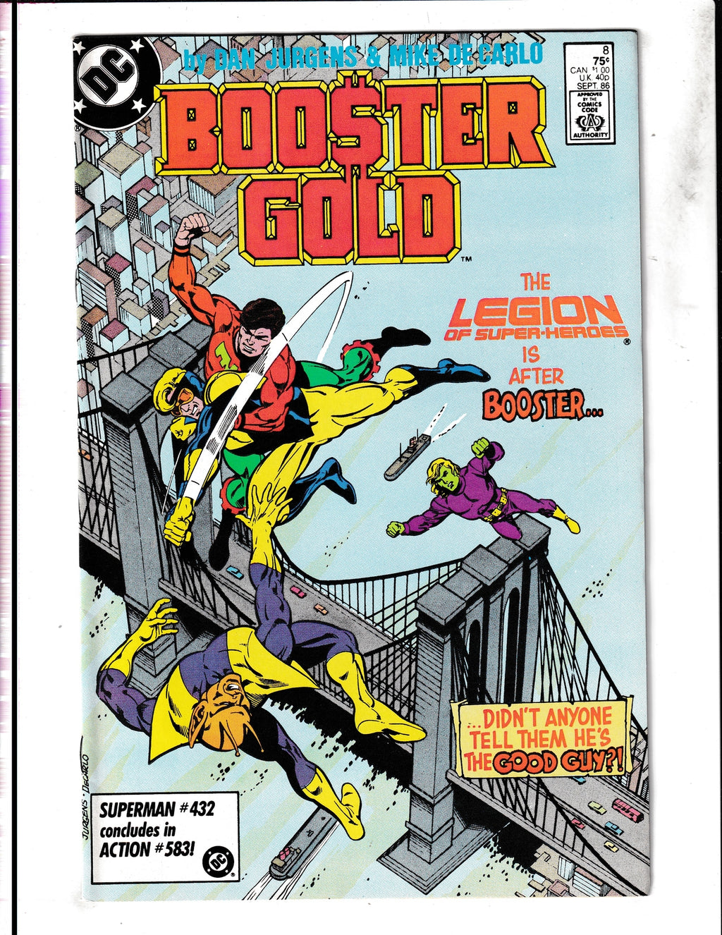 Booster Gold #8 (1986) DC Comics