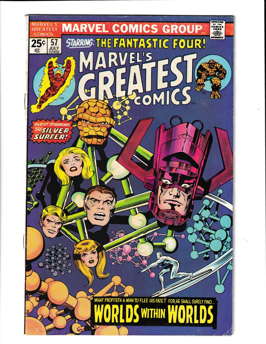 Marvel's Greatest Comics #57 (1975) Fantastic Four Marvel Comics