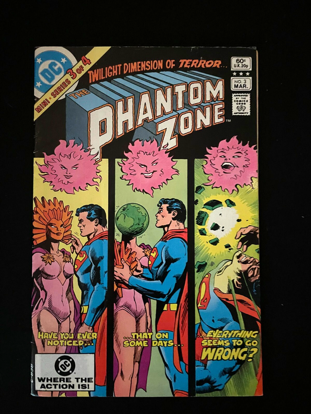Phantom Zone - Complete Set of 4 - #1-4 (1982) DC SKU:2736