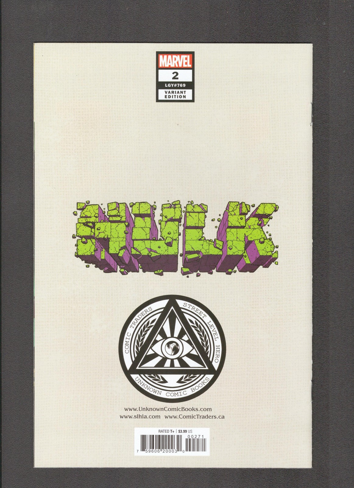 Hulk #2illum-A (2022) Steven Segovia Variant Marvel Comics