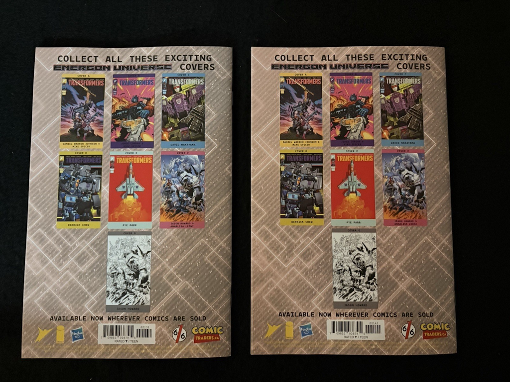 Transformers Tiago DaSilva Connecting Virgin Variants #21 2025 Skybound
