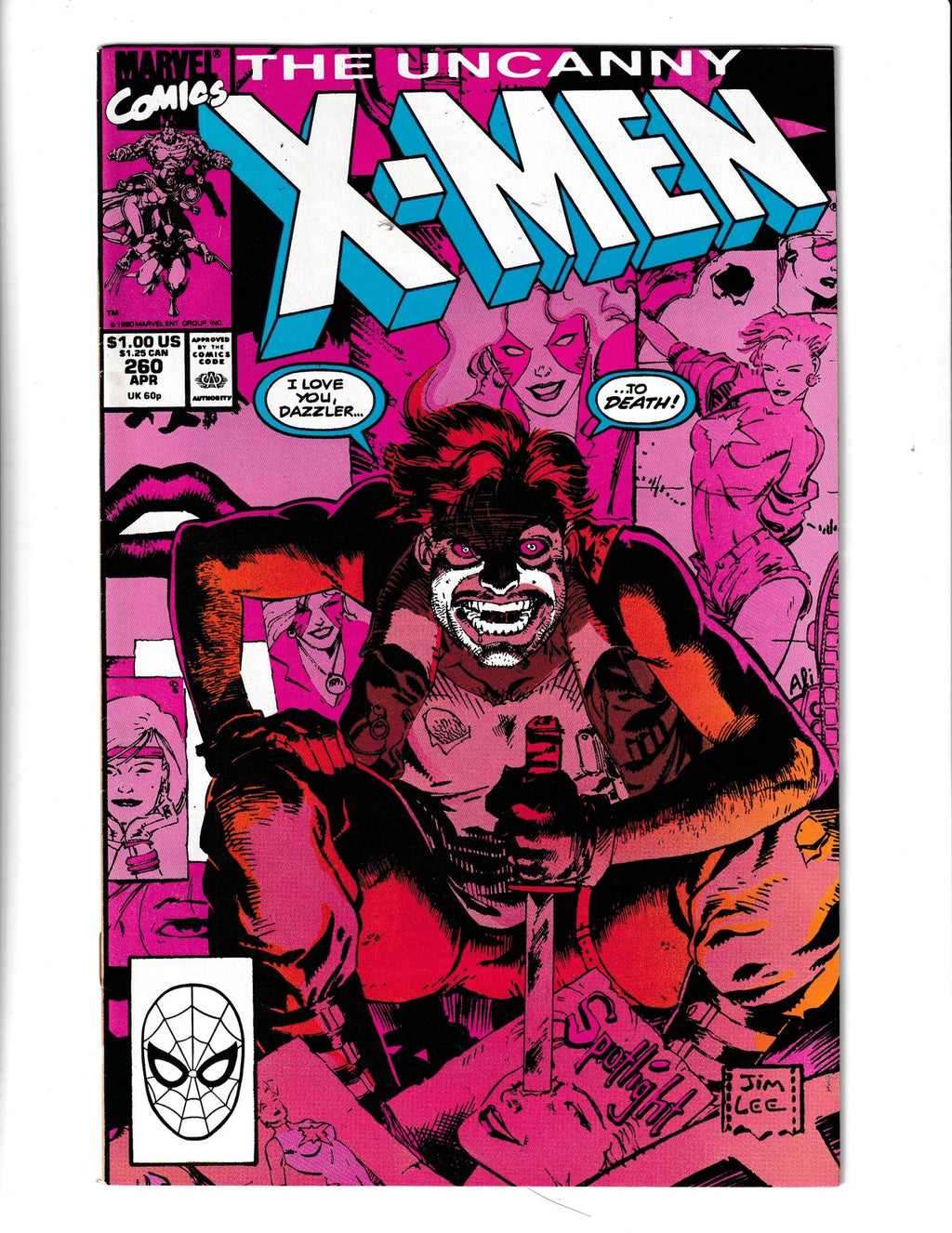 Uncanny X-Men #260 (1990) Marvel Comics