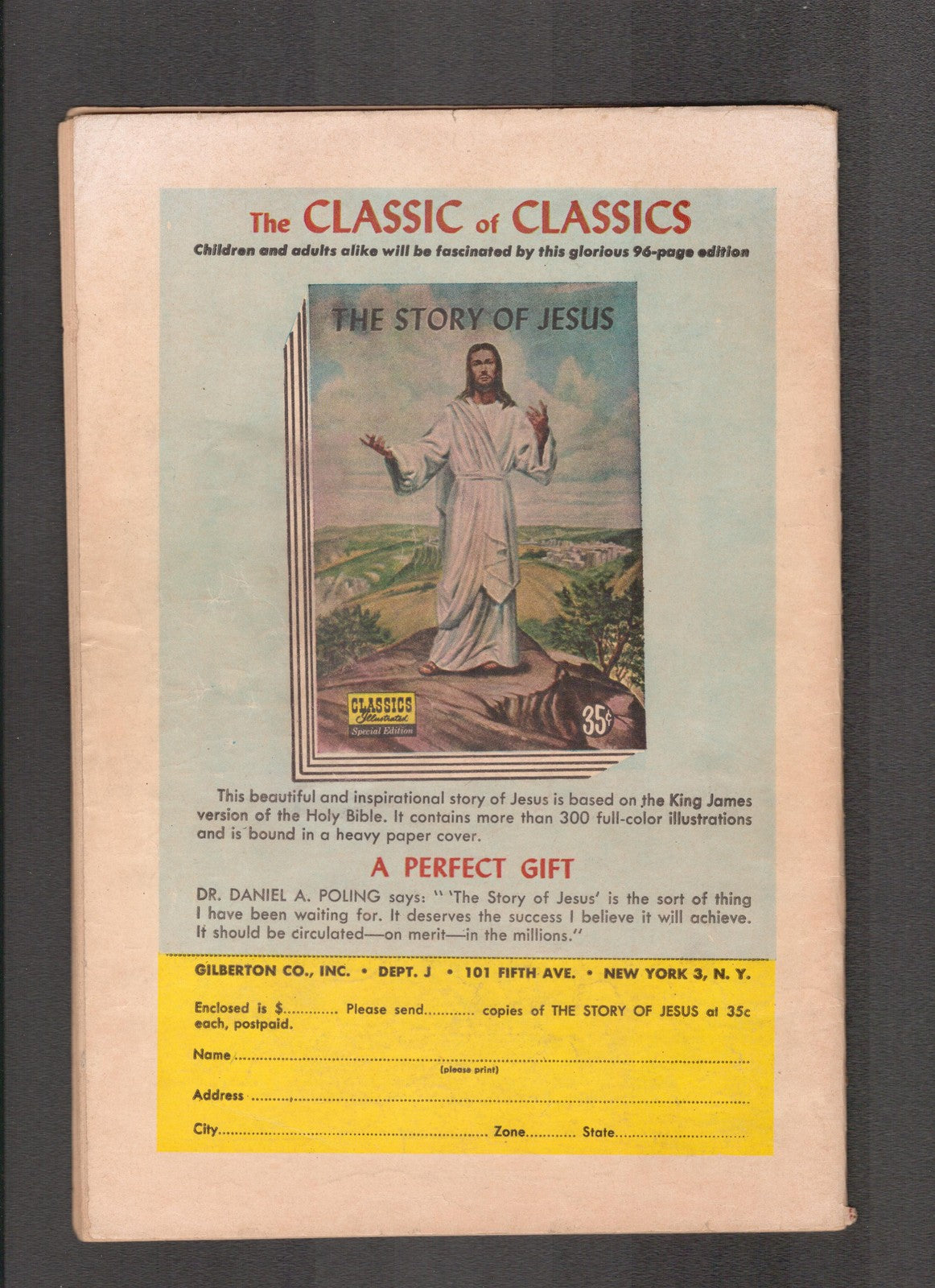 Classics Illustrated #85 (1951) HRN 141 Sea Wolf Gliberton Comics