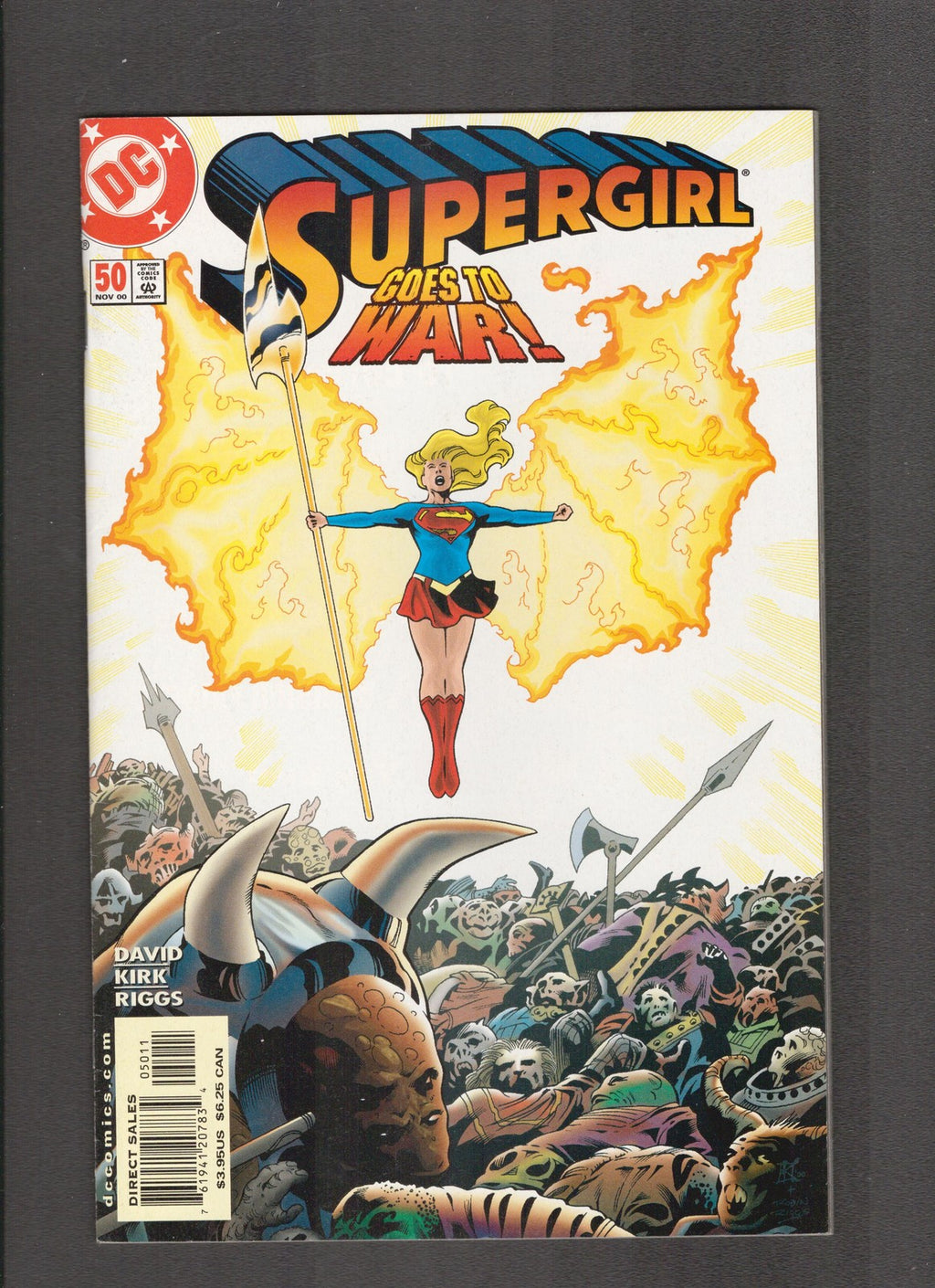 Supergirl #50 (2000) Peter David - Leonard Kirk DC Comics