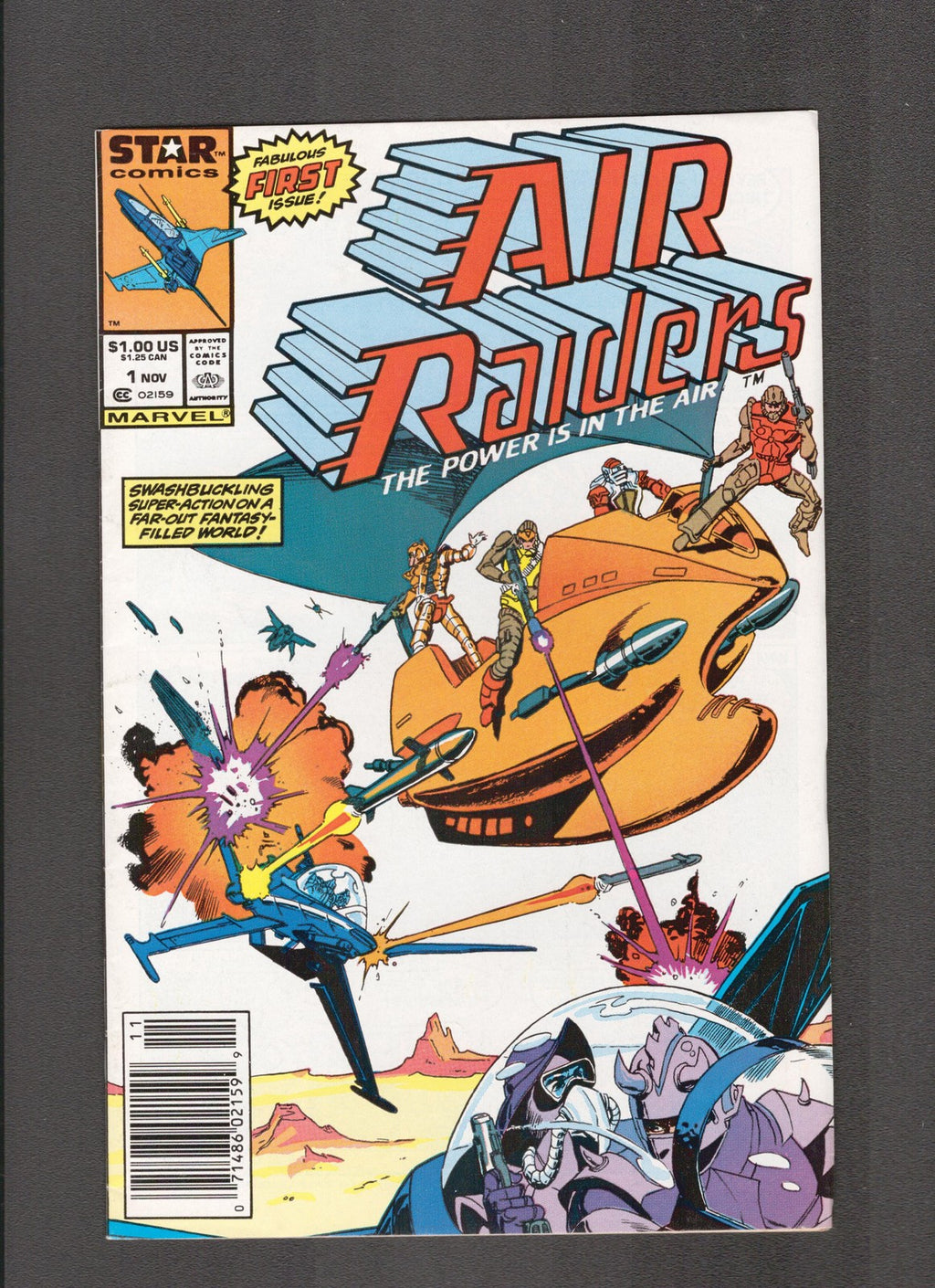 Air Raiders #1 (1987) Combined Shipping Star Comics