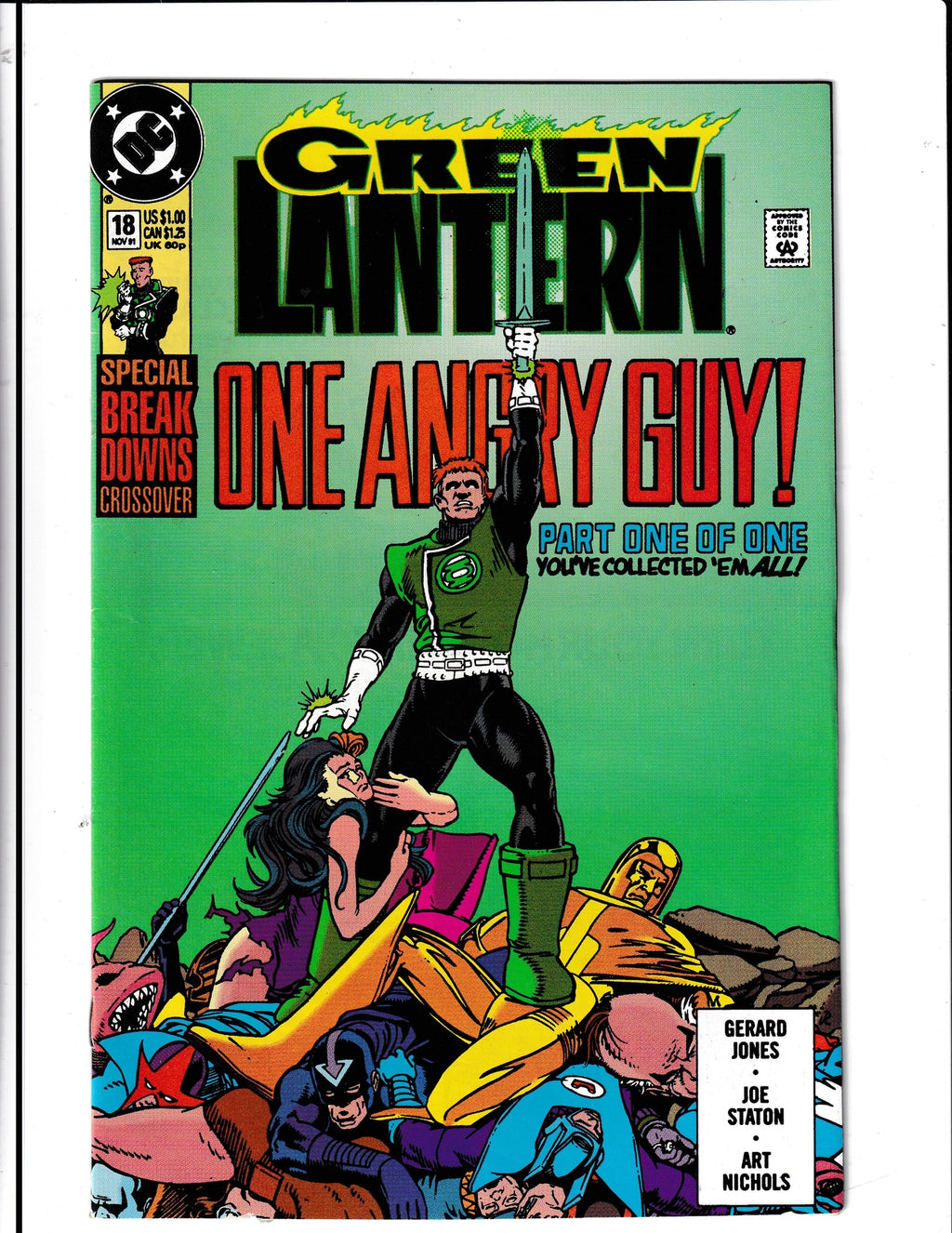 Green Lantern #18 (1991) DC Comics SKU:474
