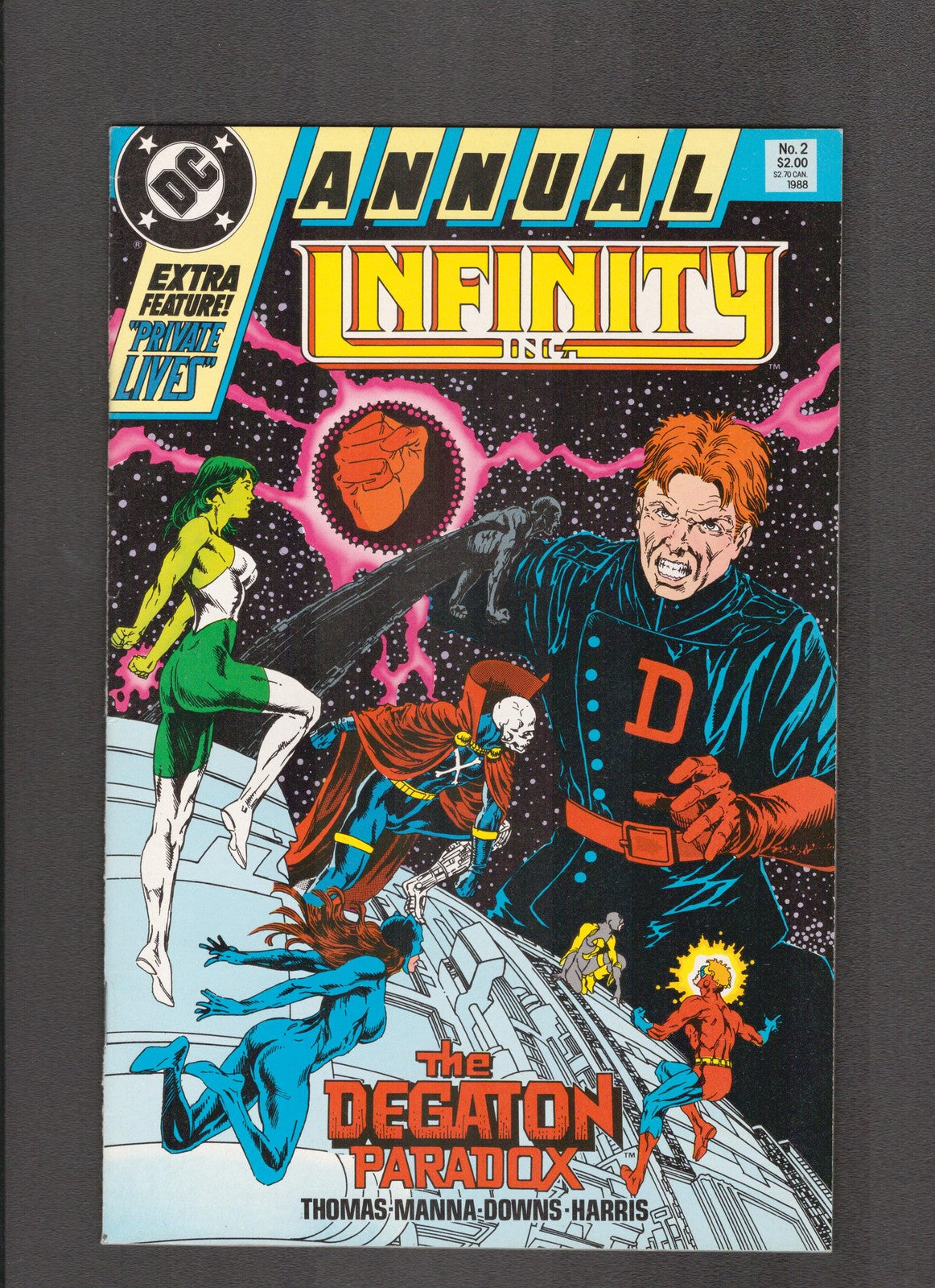 Infinity INC. Annual #2 (1988) DC Comics