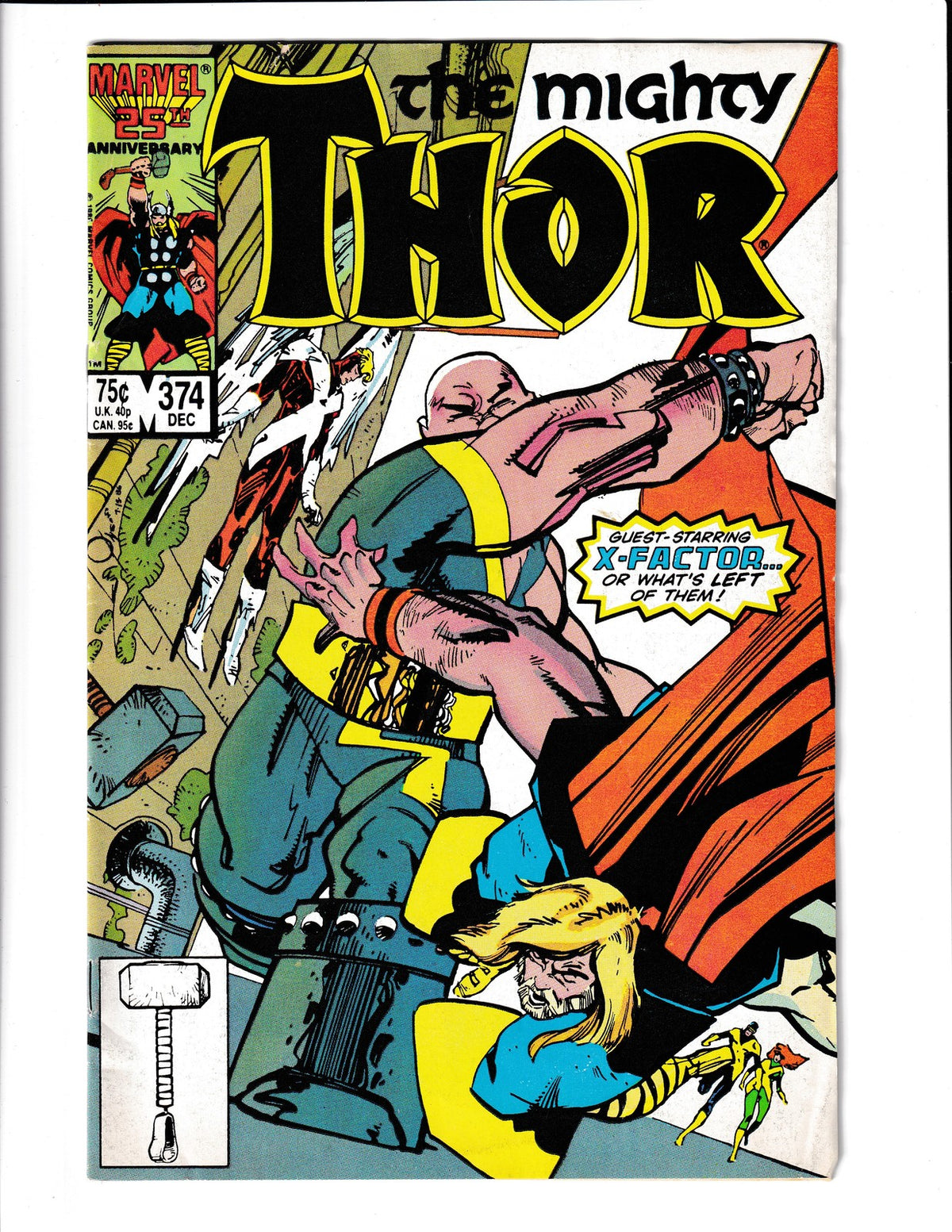 Thor #374 (1986) Death of Blockbuster Marvel Comics