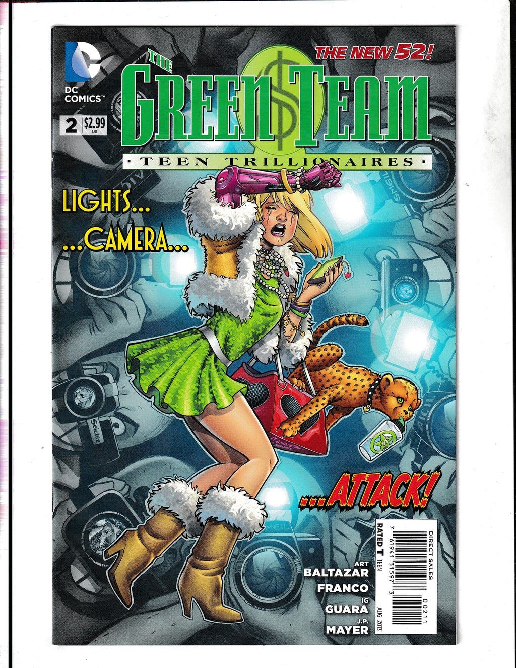 Green Team: Teen Trillionaires #2 (2013) DC Comics