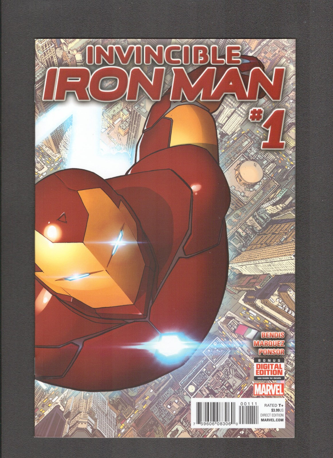 Invincible Iron Man #1 (2015) Model Prime Armour Marvel Comics