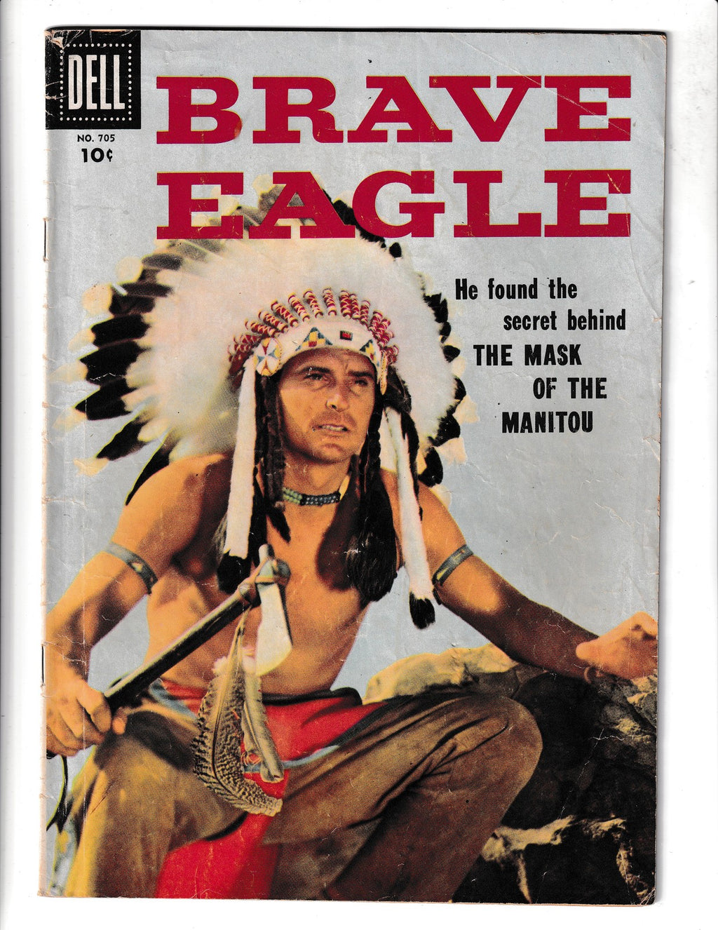 Four Color Brave Eagle #705 (1956) Dell Comics