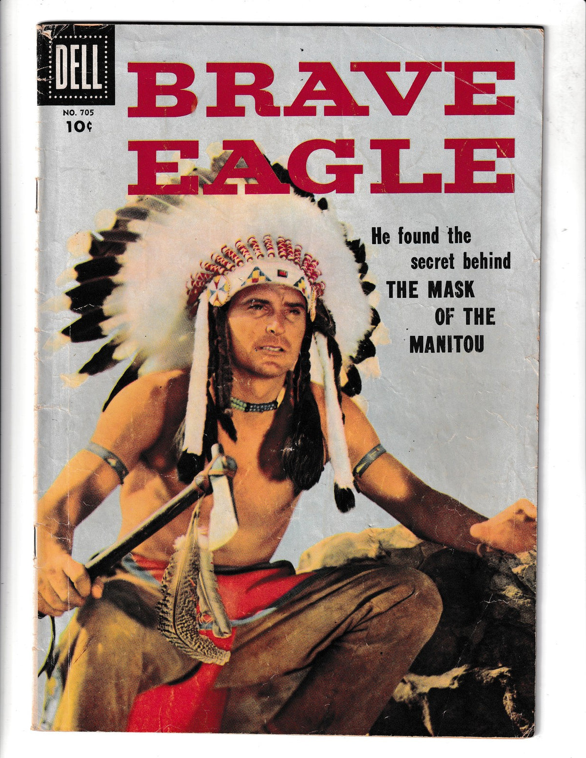 Four Color Brave Eagle #705 (1956) Dell Comics